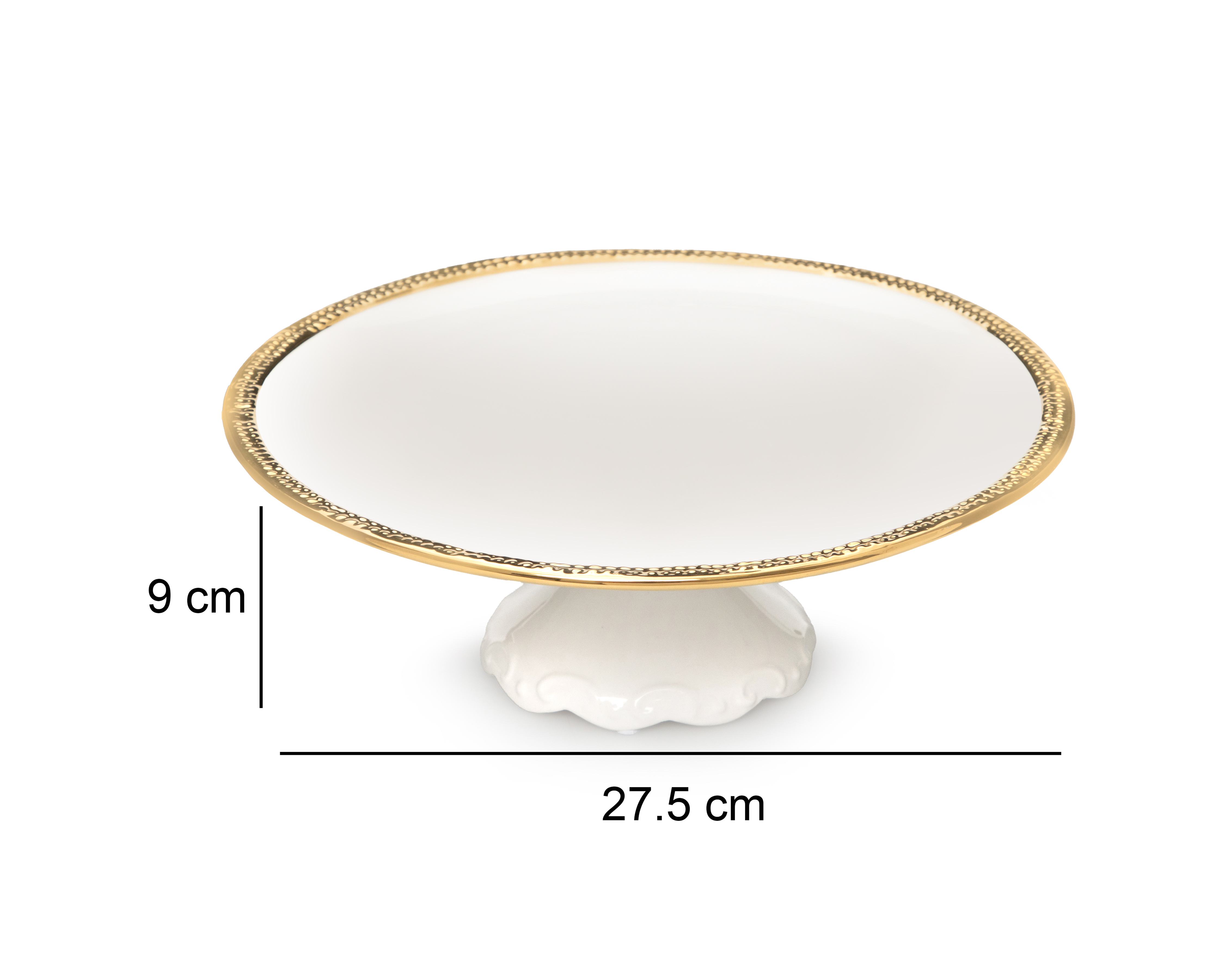 Foto 6 pulgar | Foto 5 | Platón Decorativo Burdeos de Cerámica