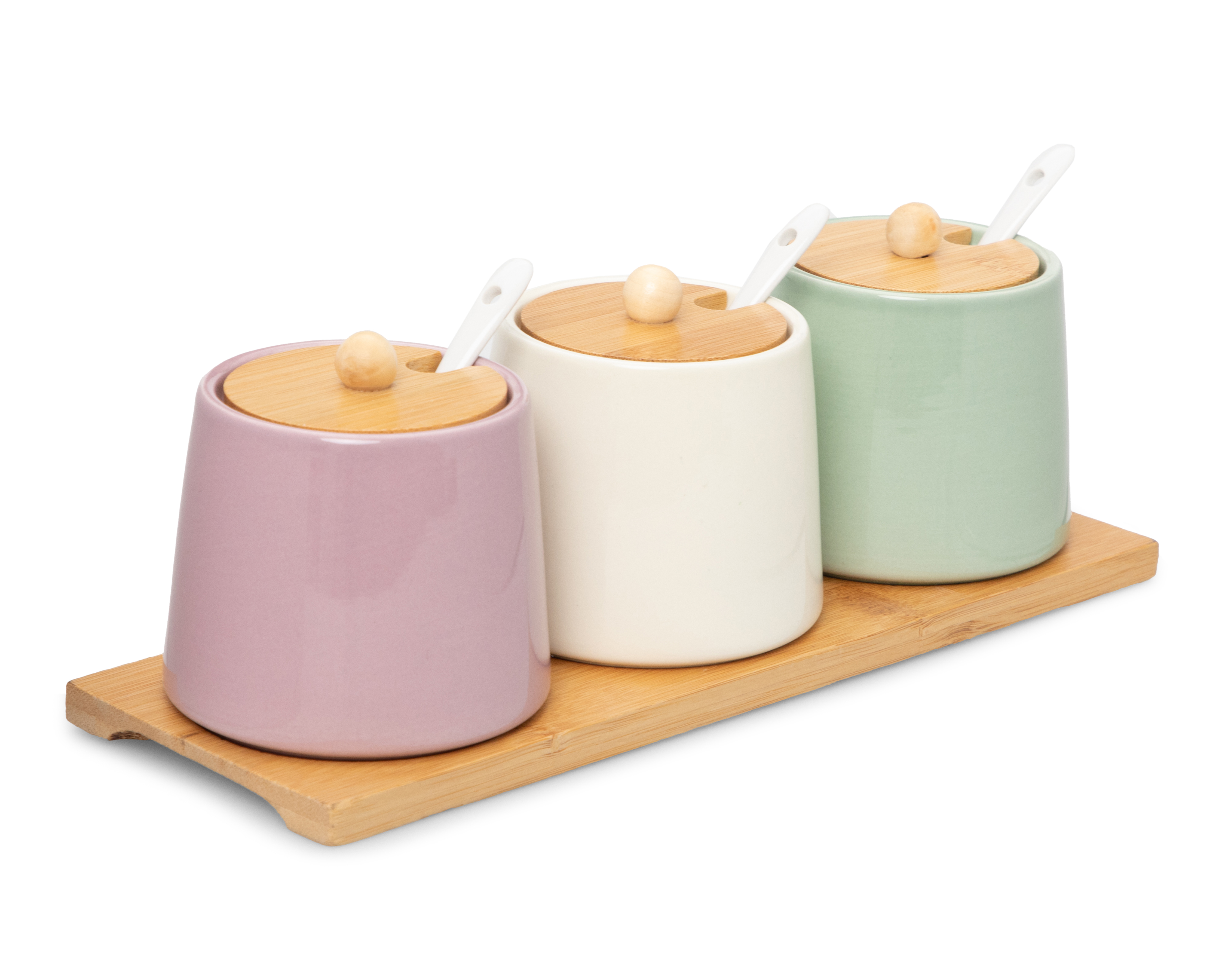 Foto 3 pulgar | Foto 2 | Contenedor de Cerámica Starhaus 4 Piezas