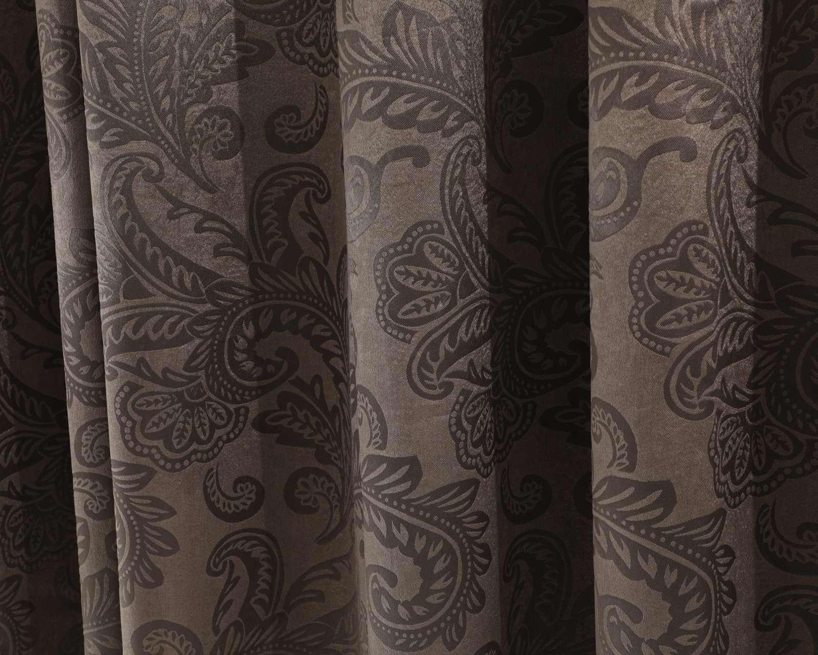 Foto 3 | Foto 3 | Cortinas Paola 280 x 225 cm Café