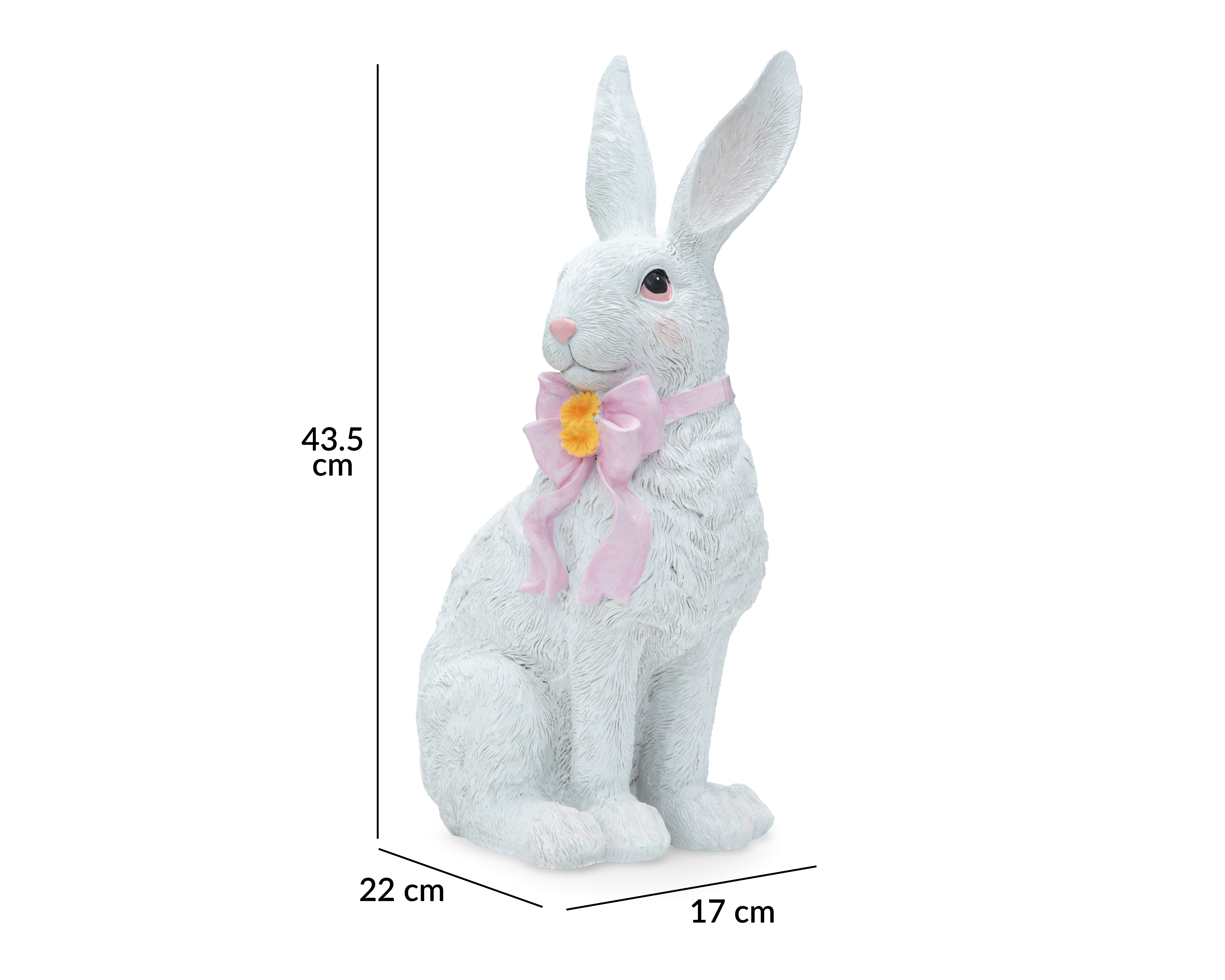 Foto 6 | Foto 6 | Figura Decorativa de Conejo Erin de Poliresina