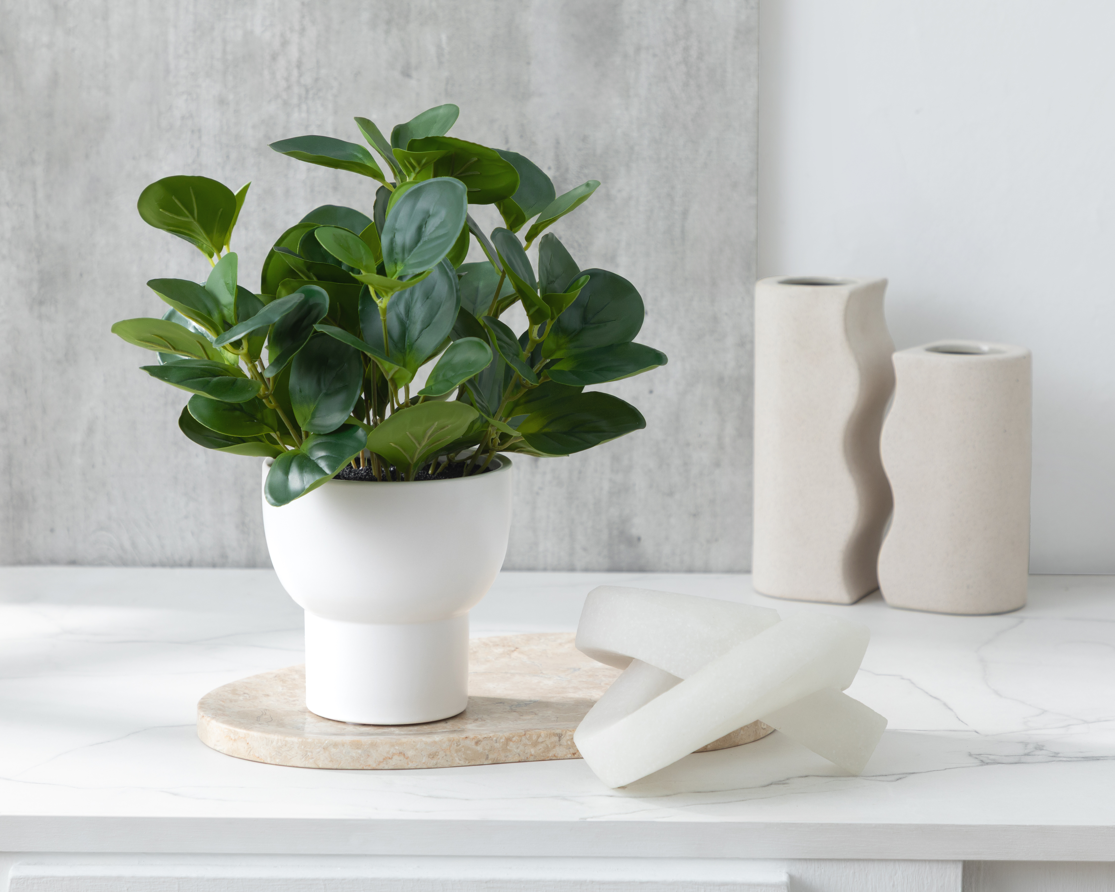 Foto 5 pulgar | Foto 4 | Planta Artificial con Maceta Starhaus 34 cm