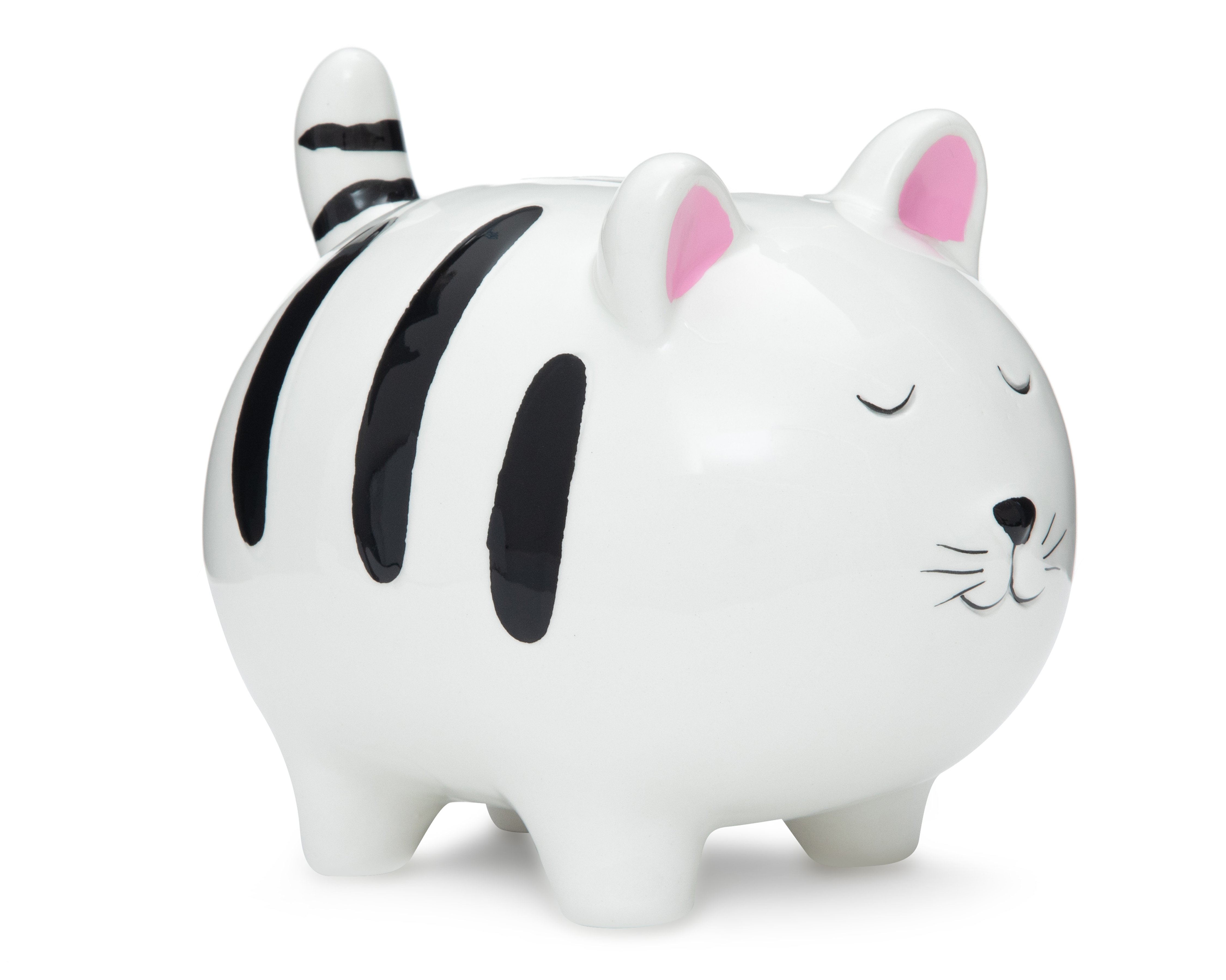 Escultura de Gato Transit de Cerámica