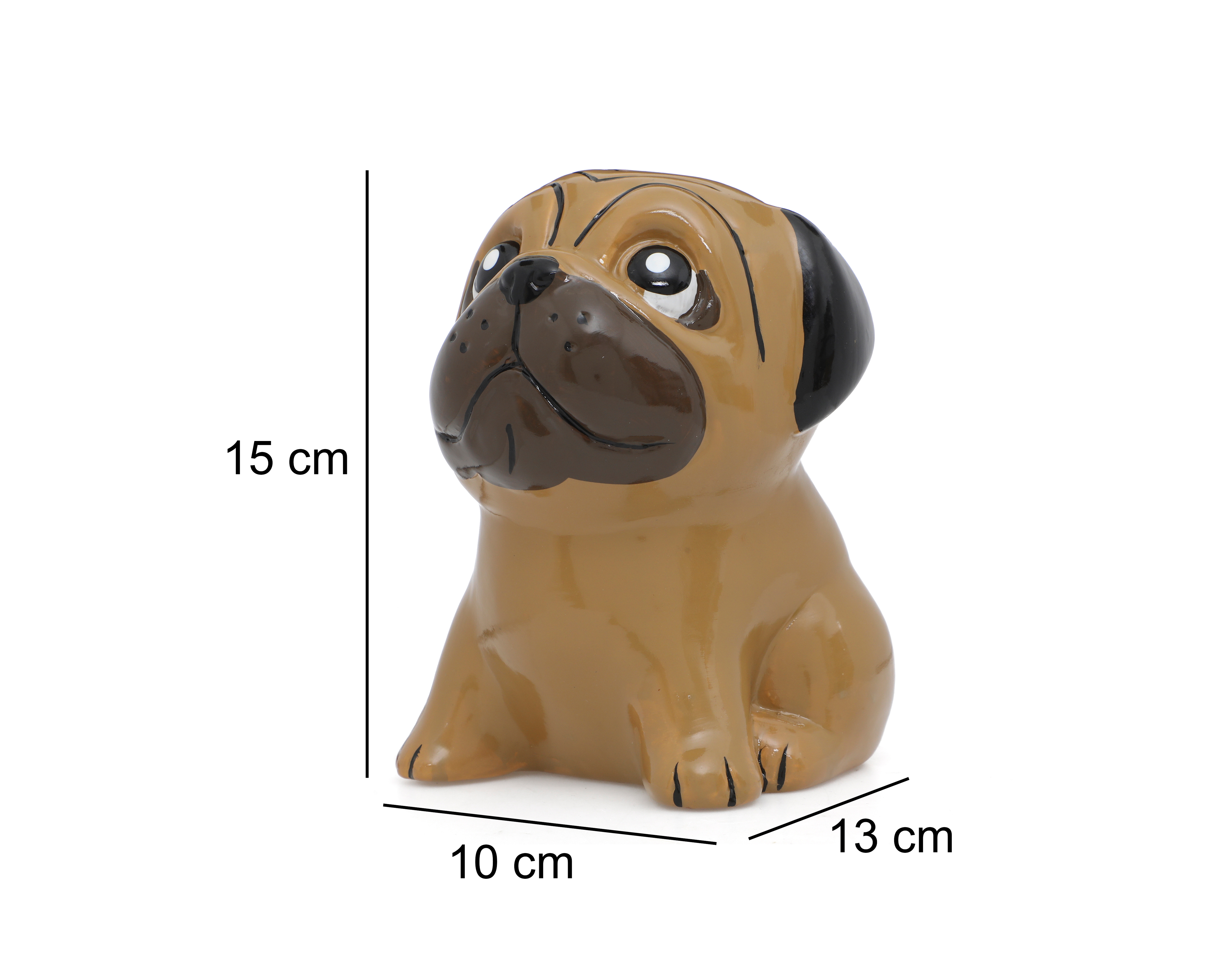 Foto 7 pulgar | Foto 6 | Escultura de Perro Ascua de Cerámica