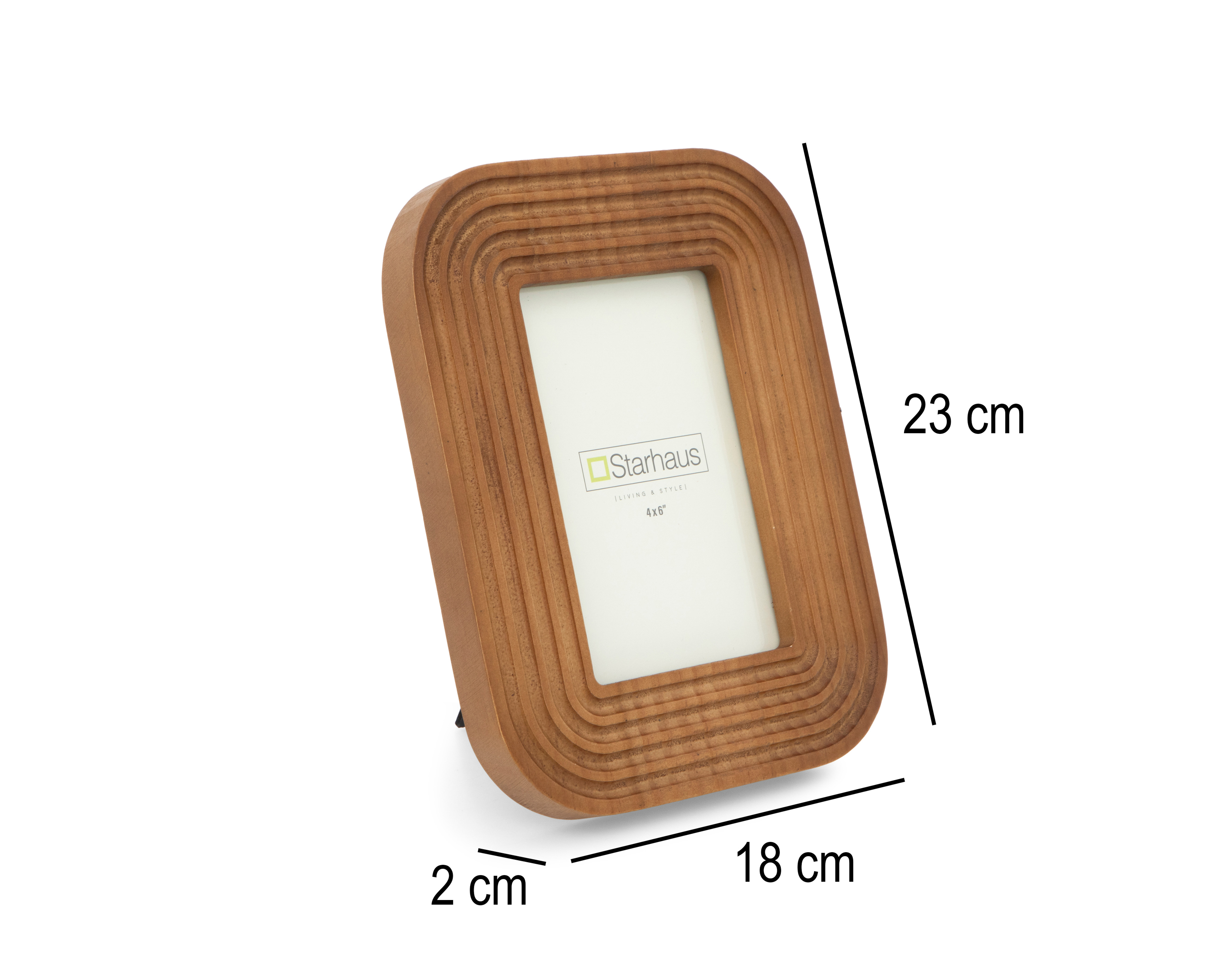 Foto 5 | Foto 5 | Portarretrato de Madera Starhaus 4 x 6 Pulgadas