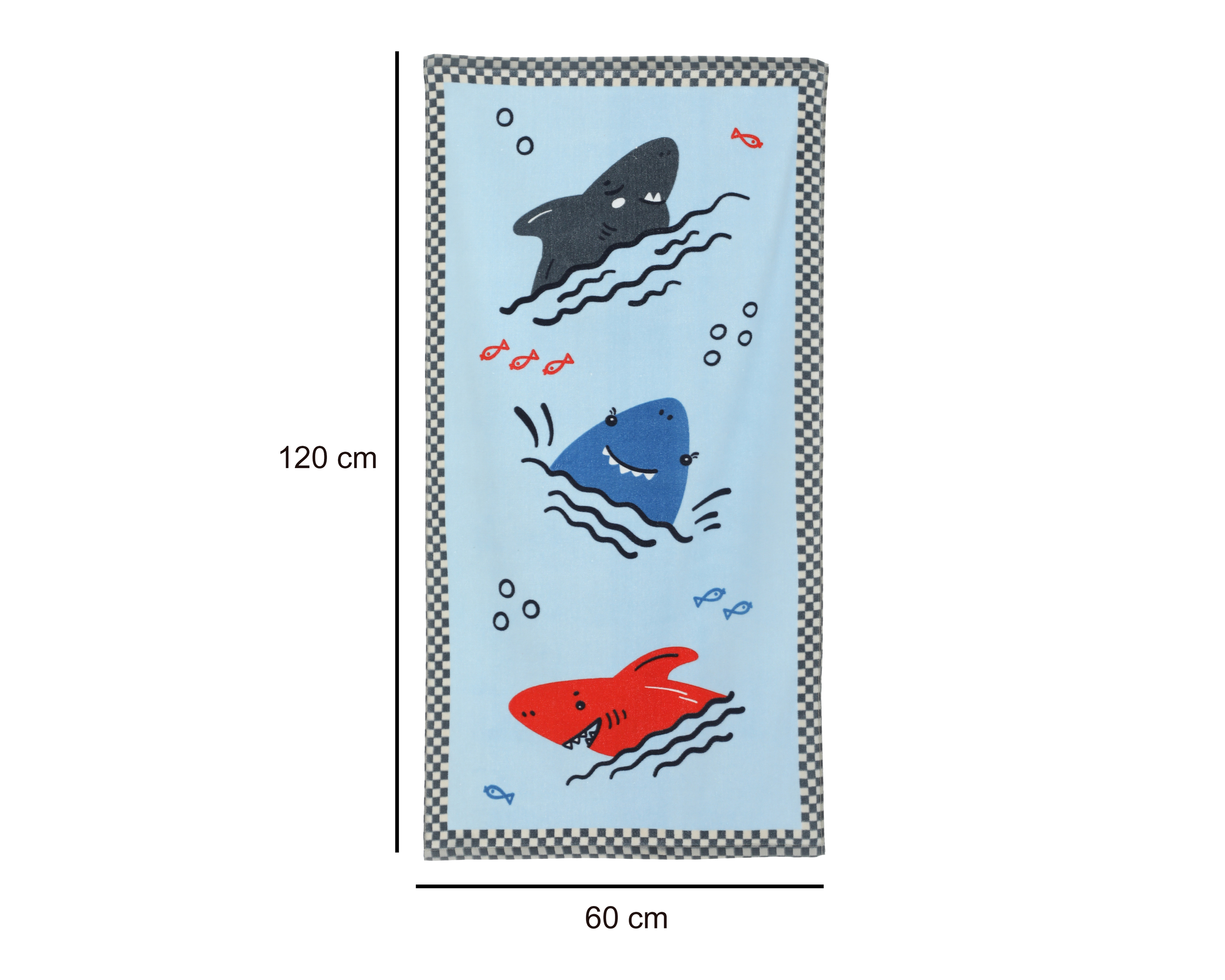 Foto 6 pulgar | Foto 5 | Toalla de Playa Starhaus Tiburoncín de Algodón