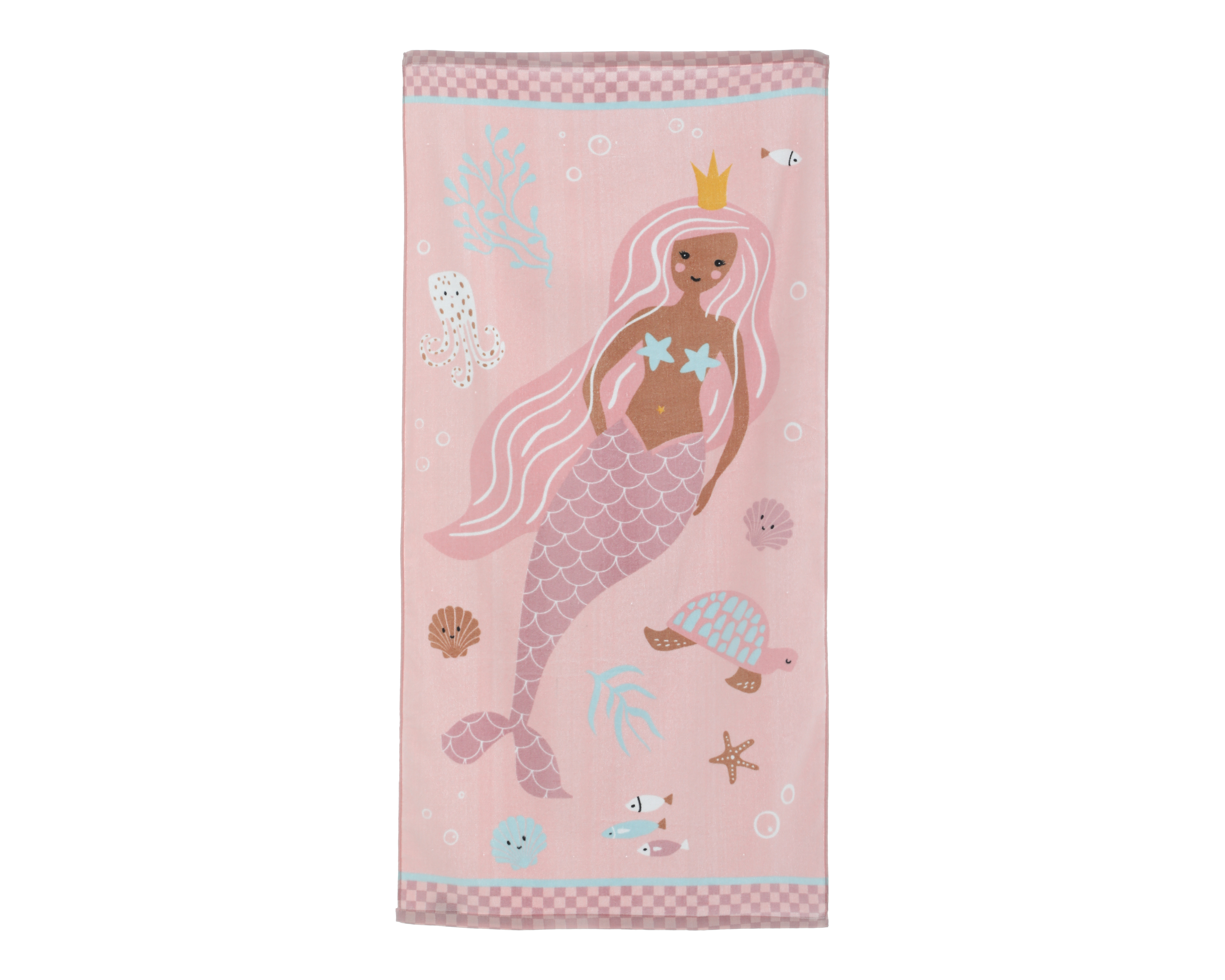 Foto 2 pulgar | Foto 1 | Toalla de Playa Starhaus Pinky Mermaid Rosa