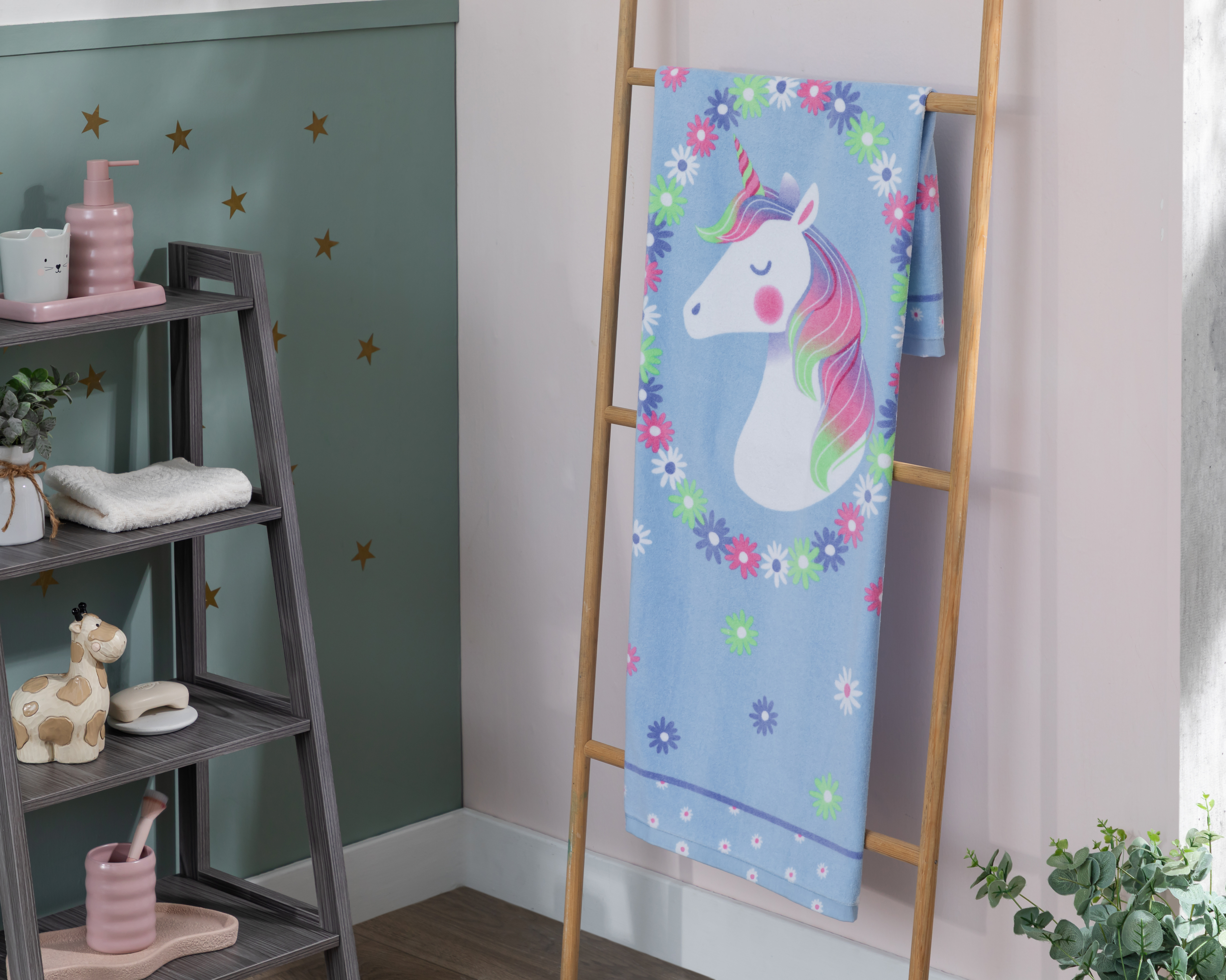 Foto 5 pulgar | Foto 4 | Toalla de Playa Starhaus Fantasia Azul