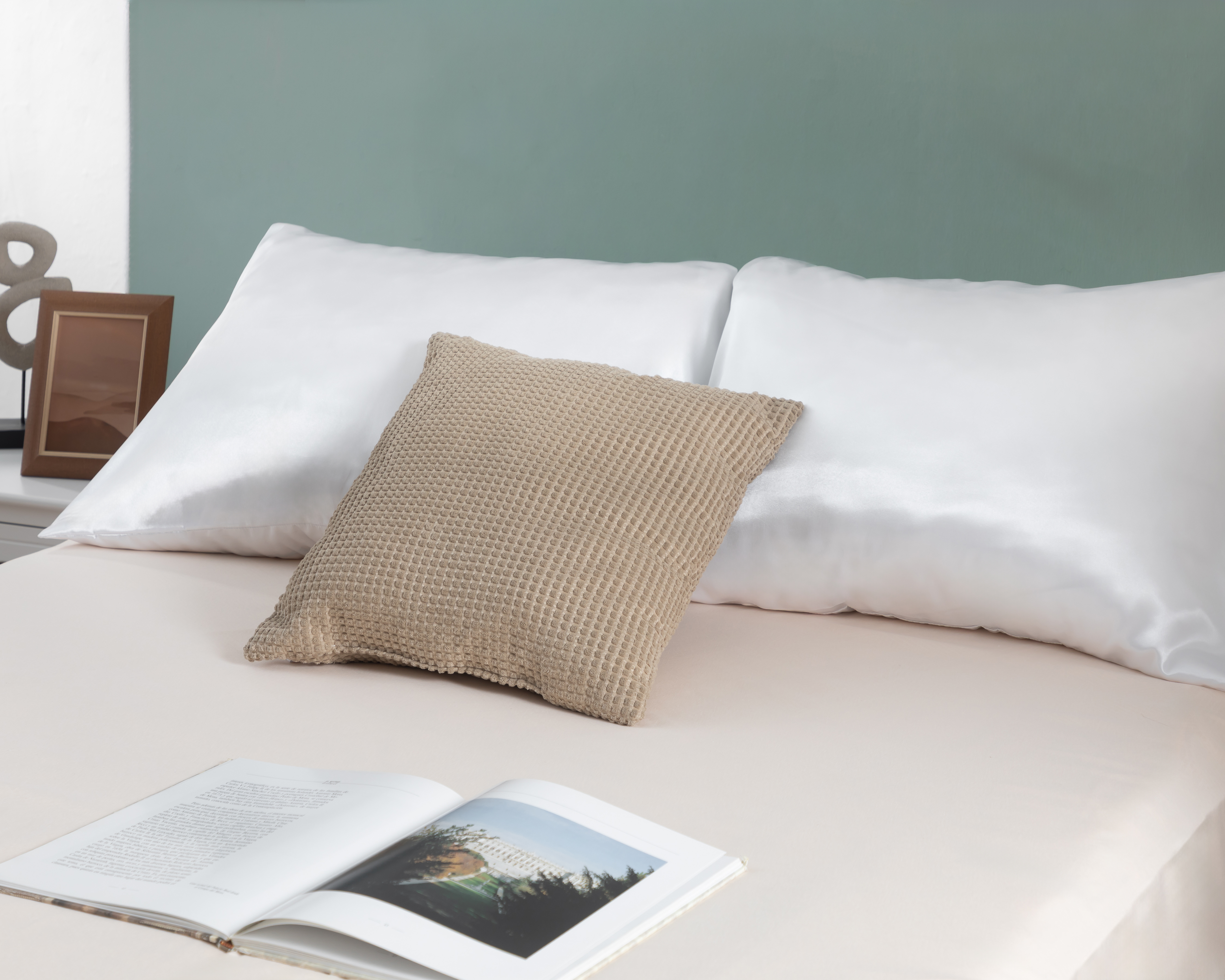 Funda para Almohada Estándar Starhaus Blanca Noche 2 Piezas