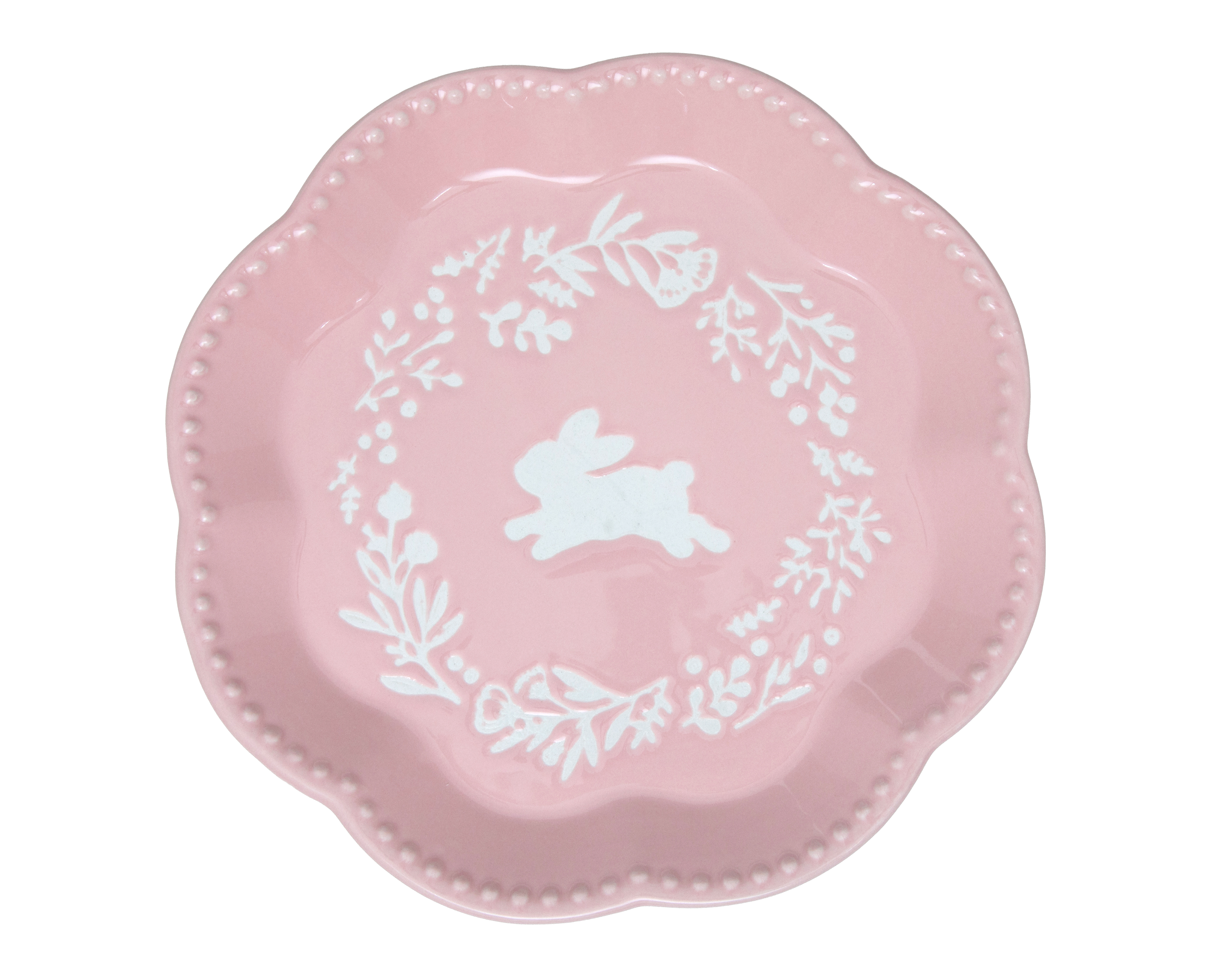 Foto 3 pulgar | Foto 2 | Plato Hondo de Cerámica Rosa