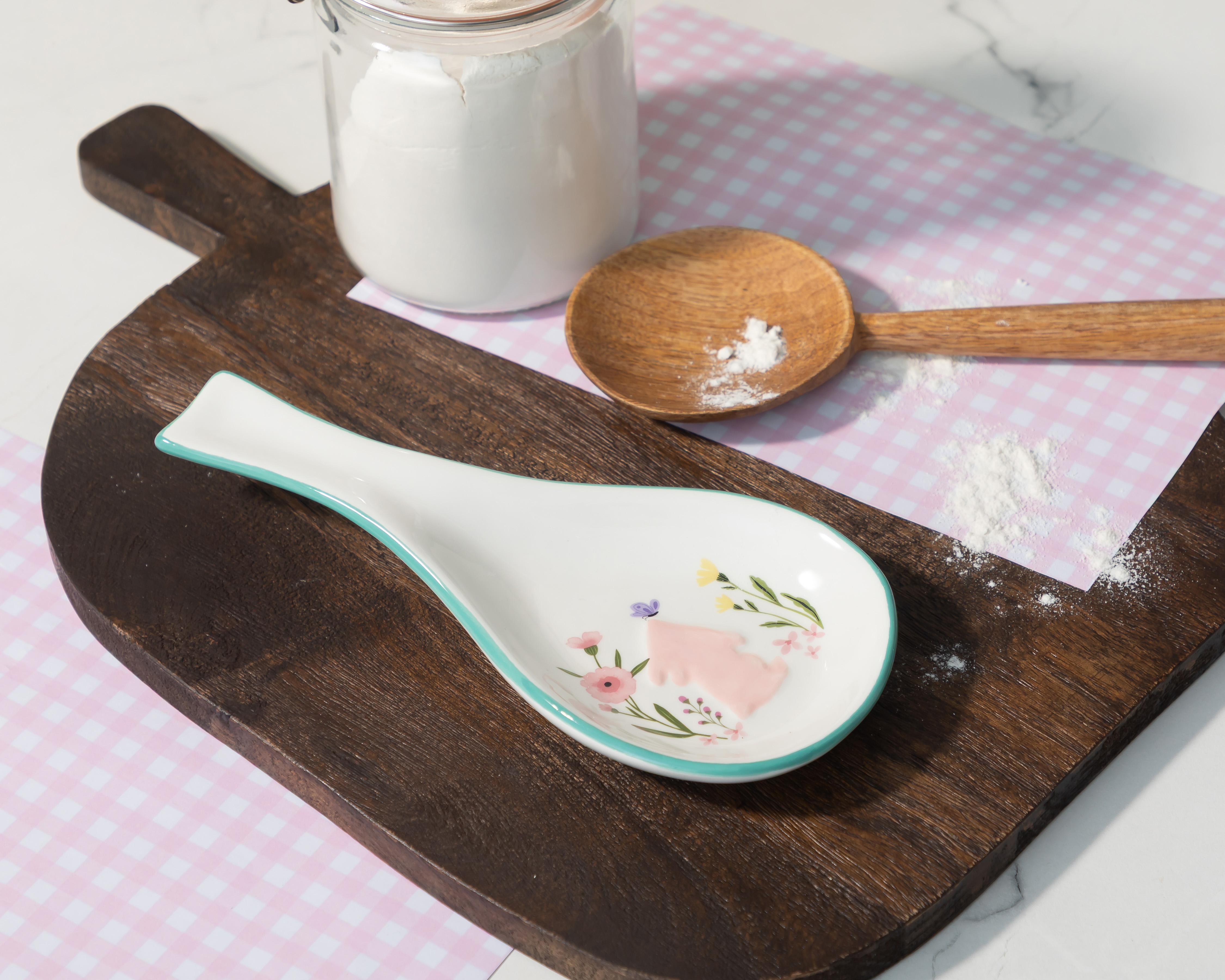 Foto 5 pulgar | Foto 4 | Portacuchara de Cerámica Starhaus Flore