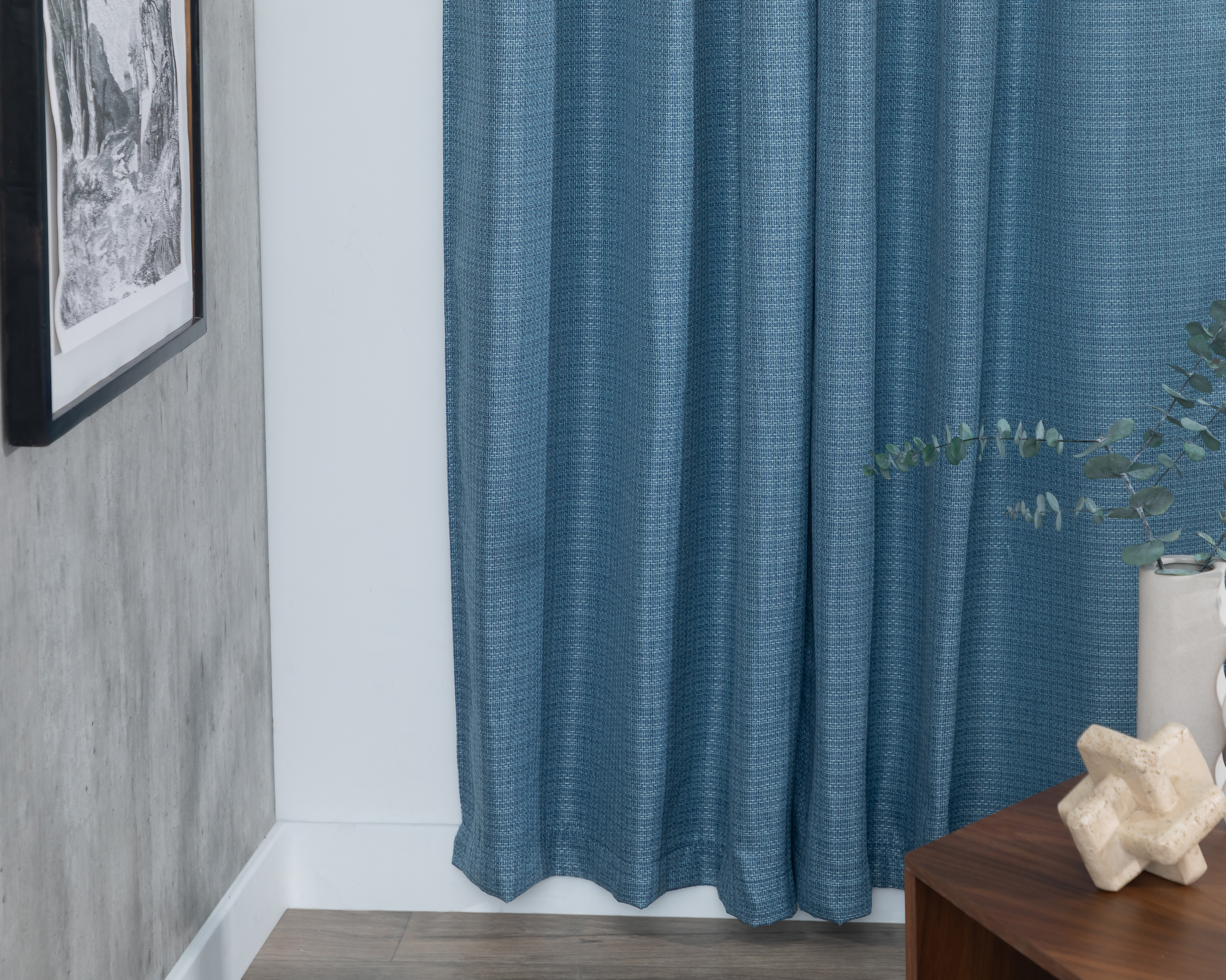 Foto 1 | Foto 1 | Cortina Amaia 94 x 213 cm Azul