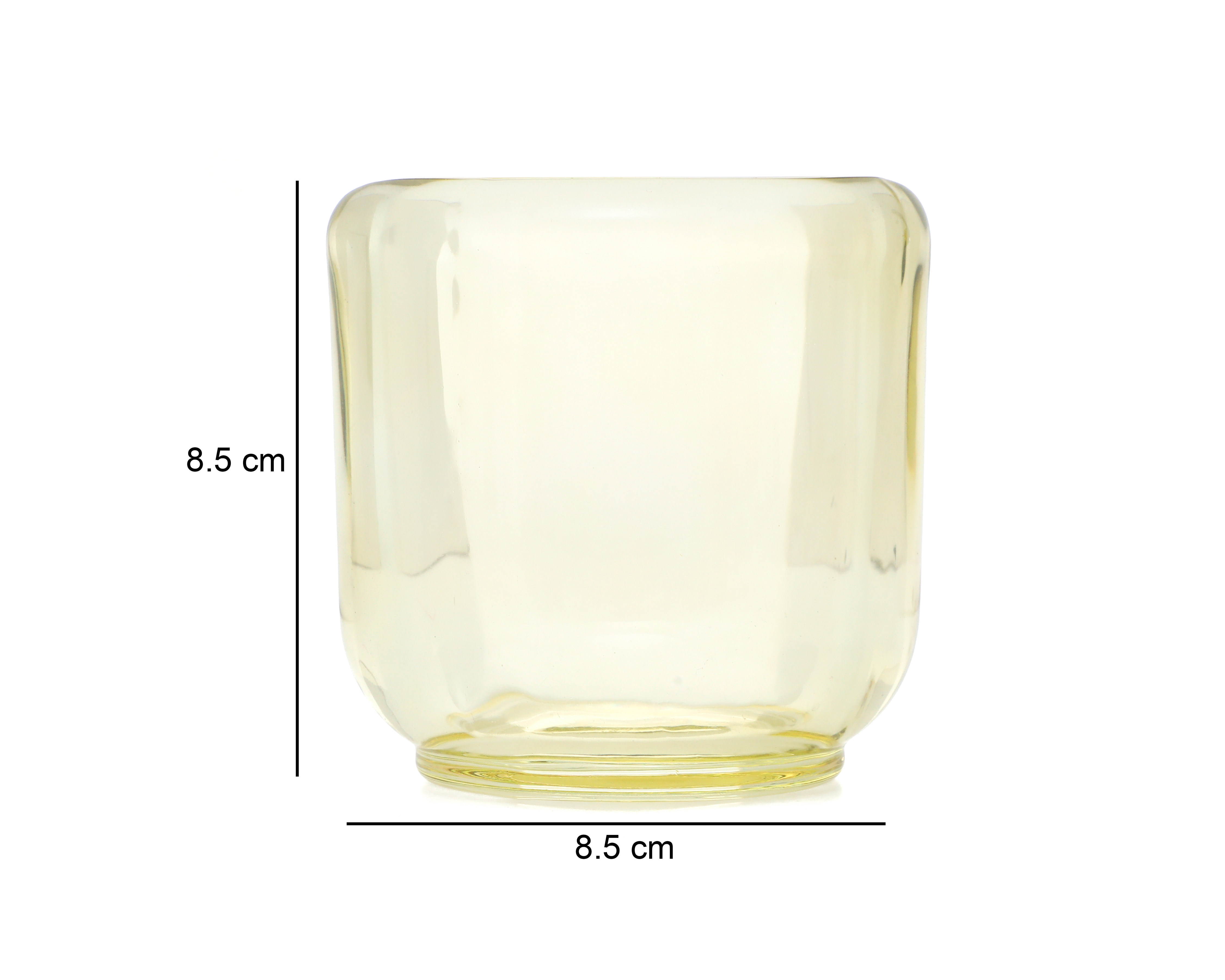 Foto 6 pulgar | Foto 5 | Portavela Circular Diorhall de Vidrio