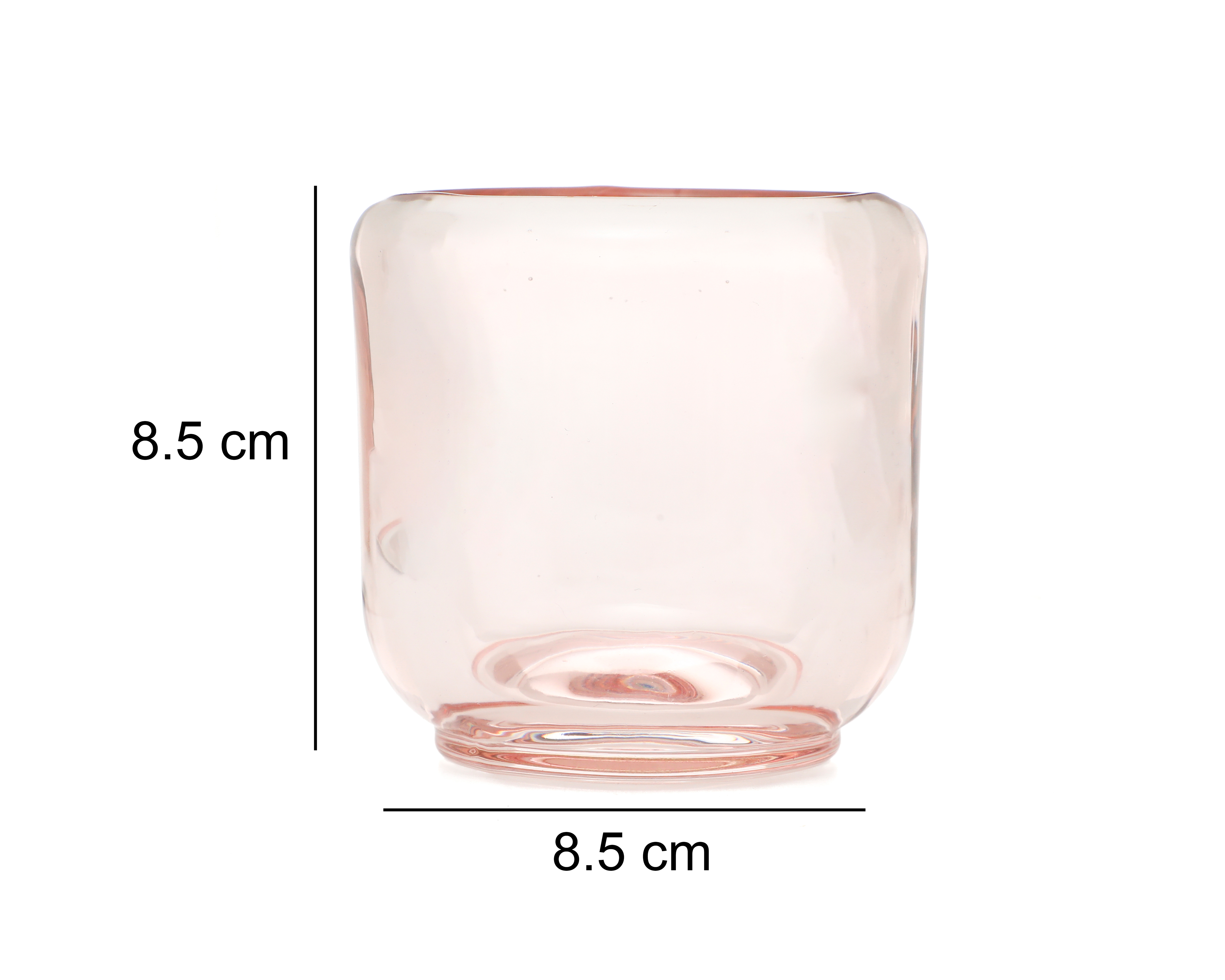 Foto 6 pulgar | Foto 5 | Portavela Circular Dillon de Vidrio