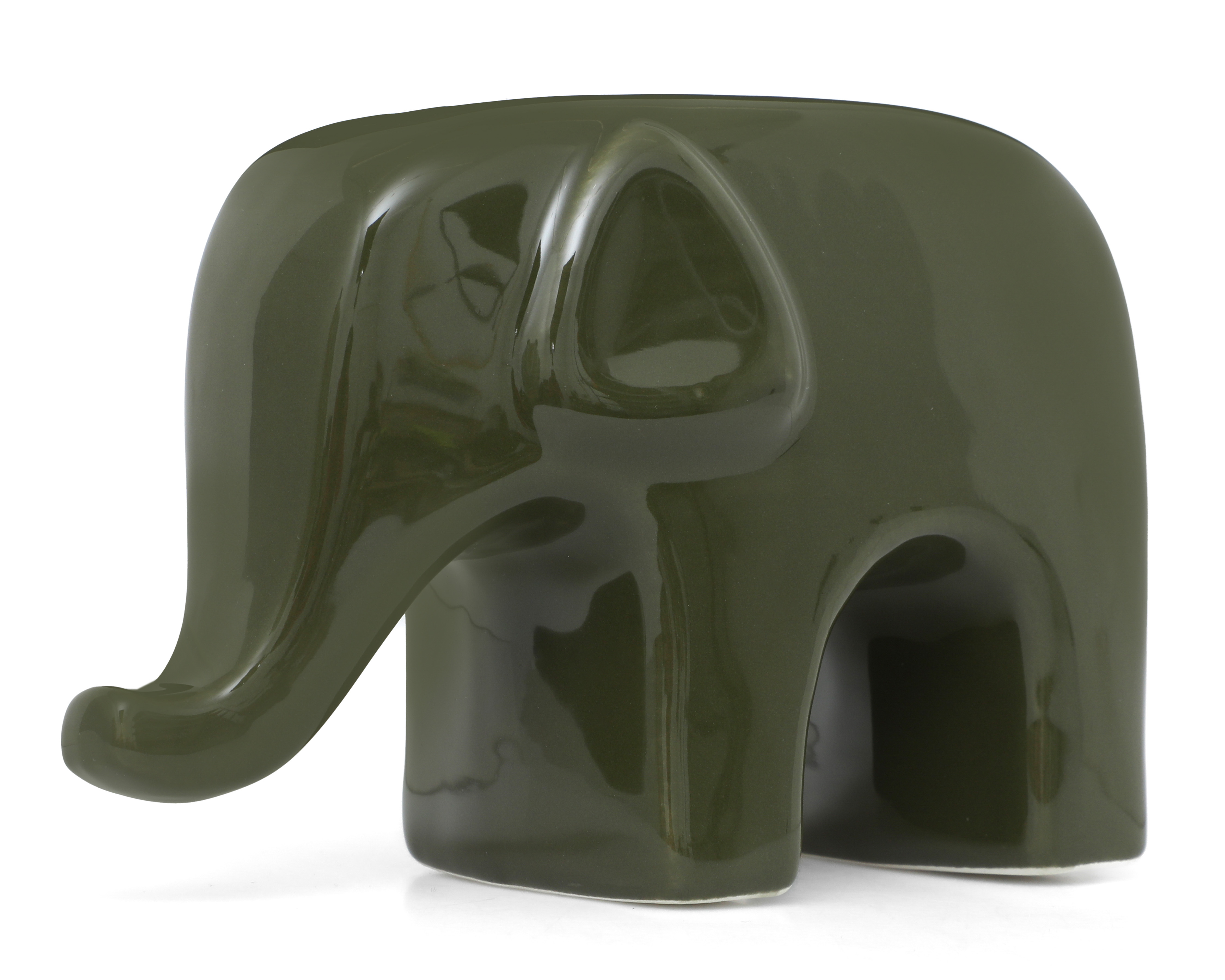 Escultura de Elefante Fante de Cerámica