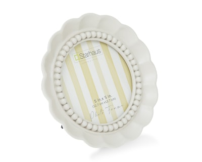 Foto 2 | Foto 2 | Portarretrato de Poliresina Starhaus 5 x 5 Pulgadas