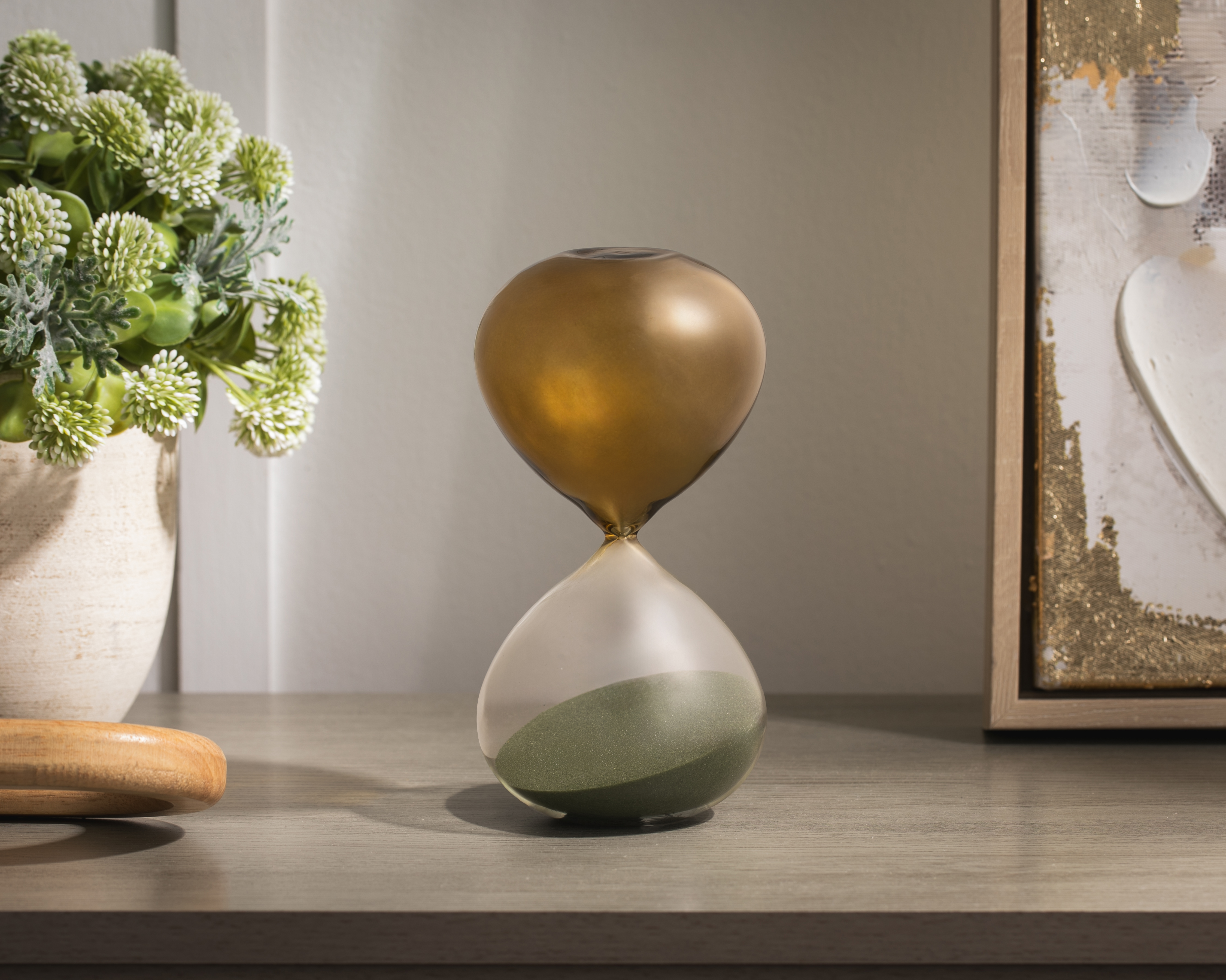 Foto 5 pulgar | Foto 4 | Reloj de Arena Zaira de Vidrio