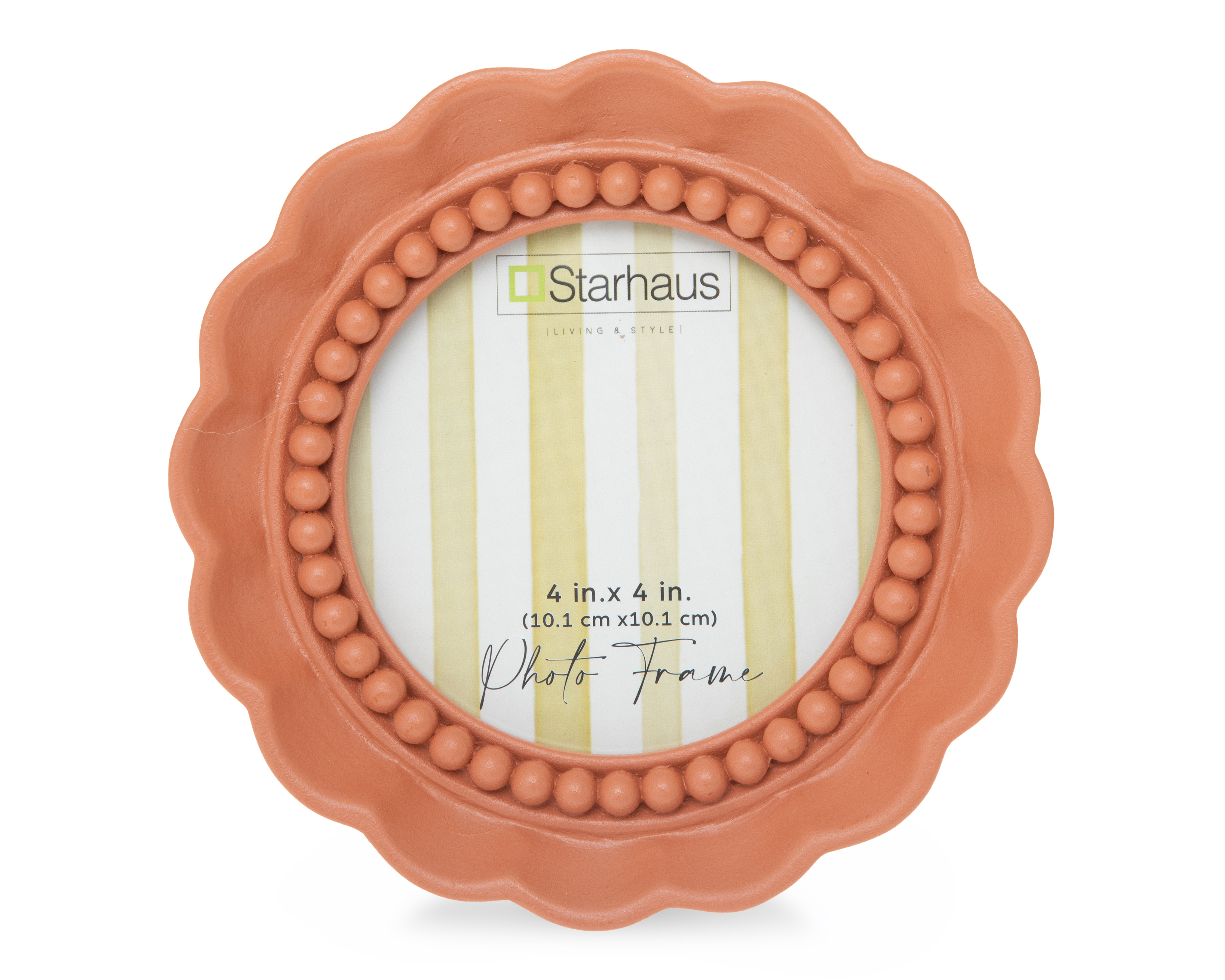 Foto 2 pulgar | Foto 1 | Portarretrato de Poliresina Starhaus 4 x 4 Pulgadas