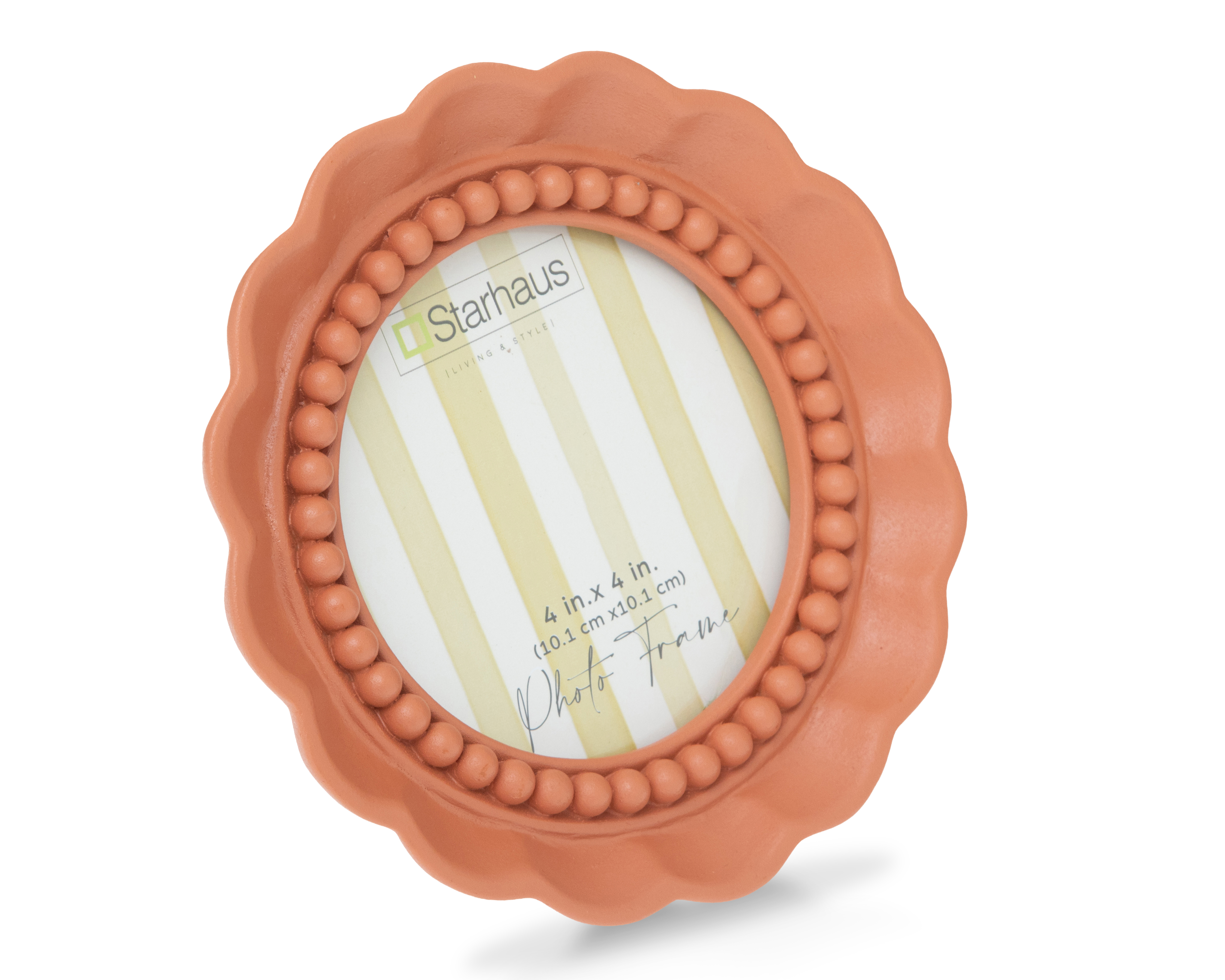 Foto 3 pulgar | Foto 2 | Portarretrato de Poliresina Starhaus 4 x 4 Pulgadas