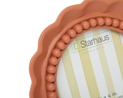 Foto 3 | Foto 3 | Portarretrato de Poliresina Starhaus 4 x 4 Pulgadas