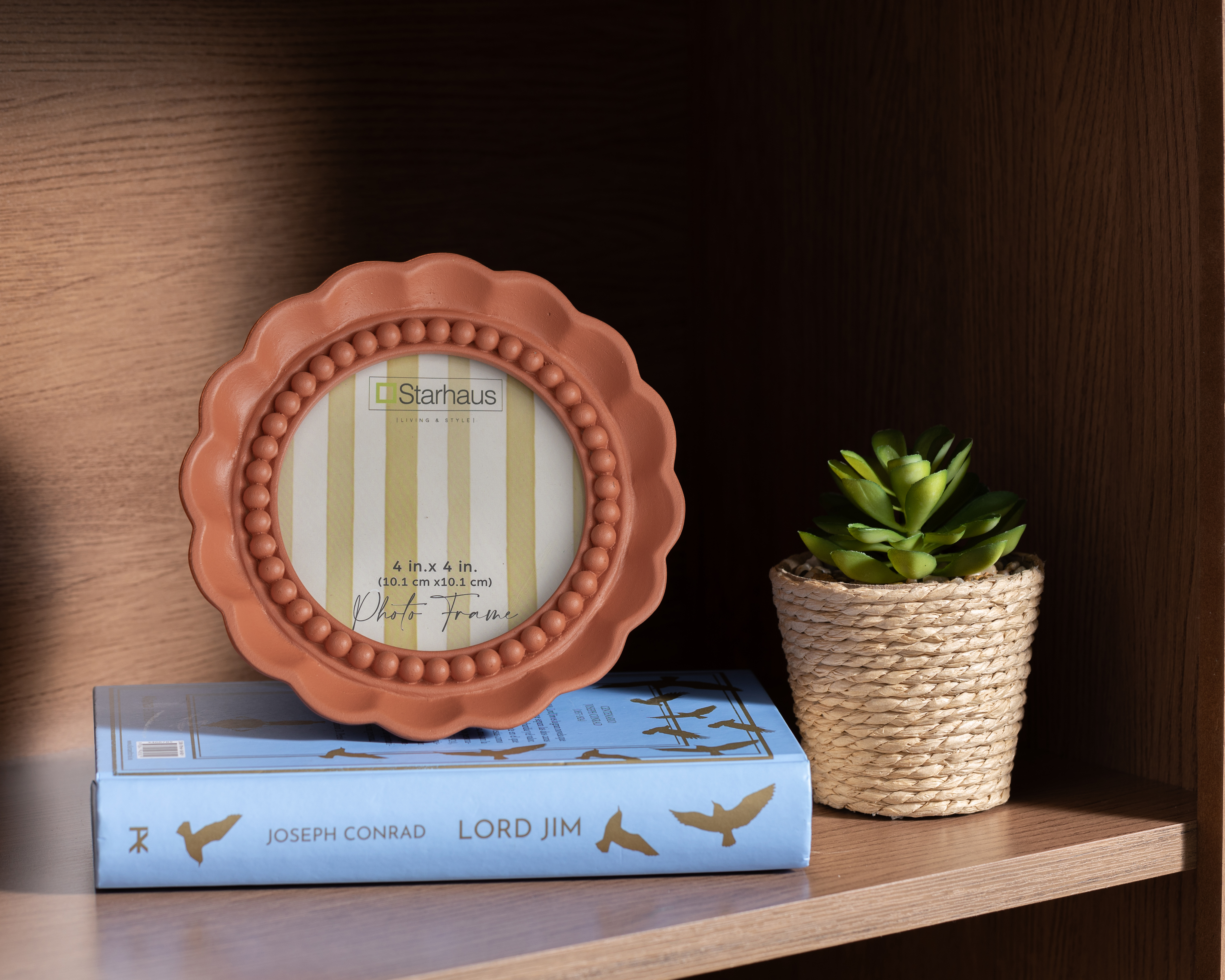 Foto 5 pulgar | Foto 4 | Portarretrato de Poliresina Starhaus 4 x 4 Pulgadas