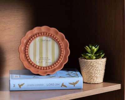 Foto 4 | Foto 4 | Portarretrato de Poliresina Starhaus 4 x 4 Pulgadas