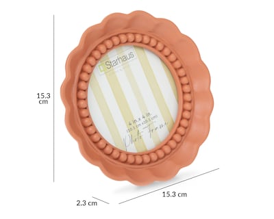 Foto 5 | Foto 5 | Portarretrato de Poliresina Starhaus 4 x 4 Pulgadas