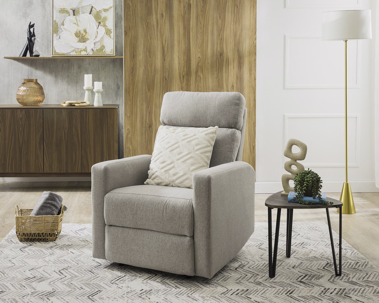 Foto 2 pulgar | Foto 1 | Sillón Reclinable Ikal Aldo Moderno