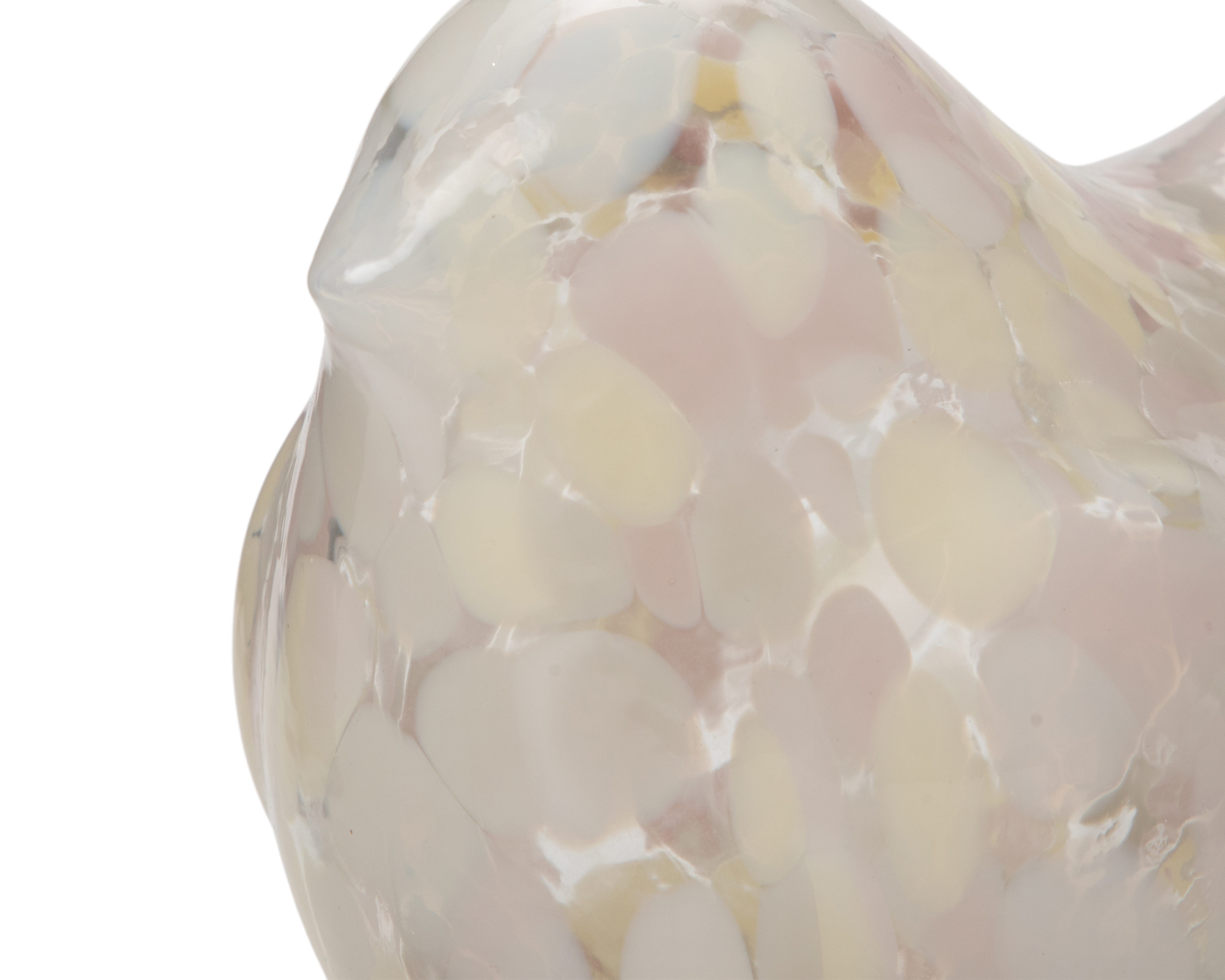 Foto 4 | Foto 4 | Figura Decorativa de Pájaro Paz de Vidrio