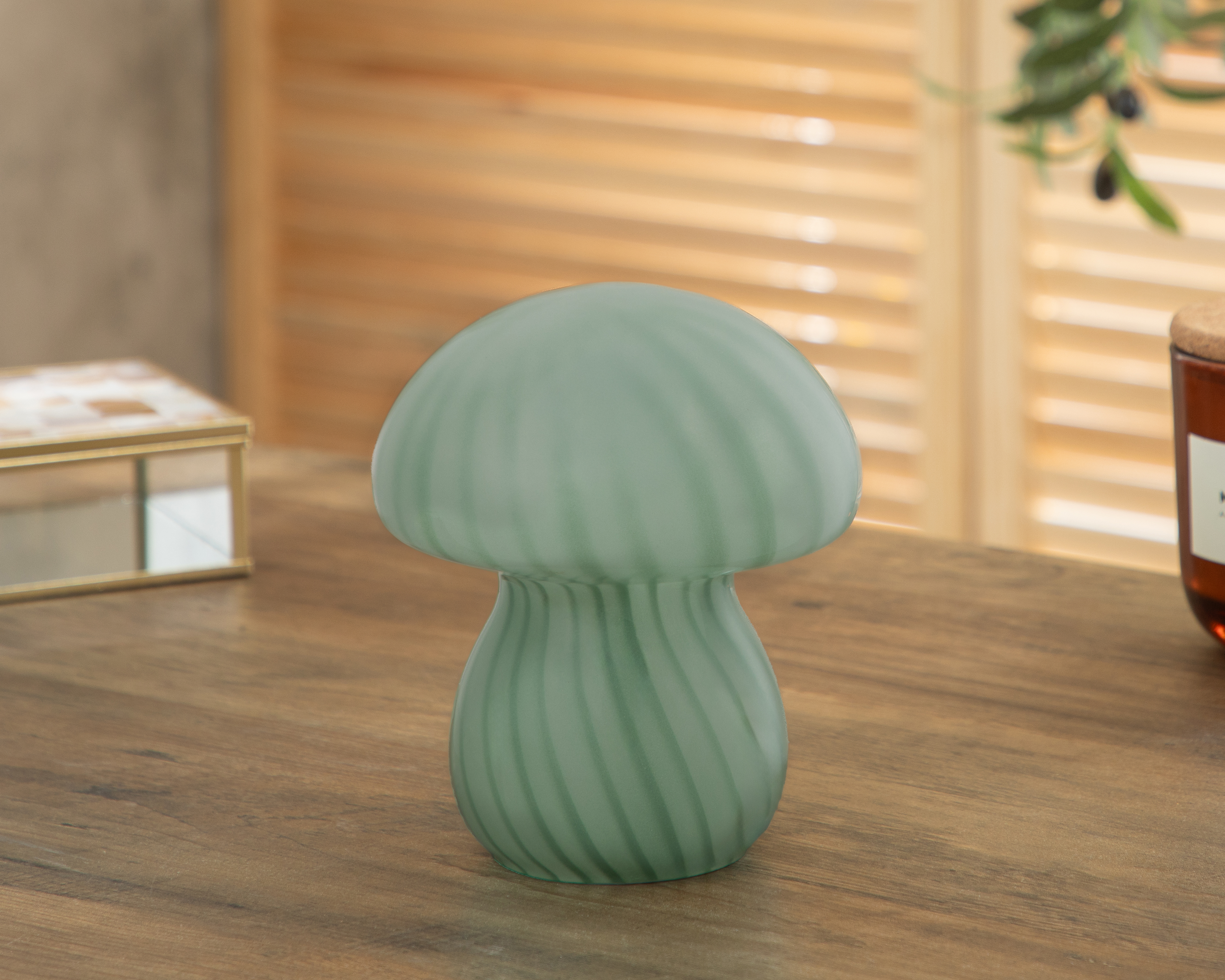 Foto 4 | Foto 4 | Escultura de Hongo Aine de Vidrio