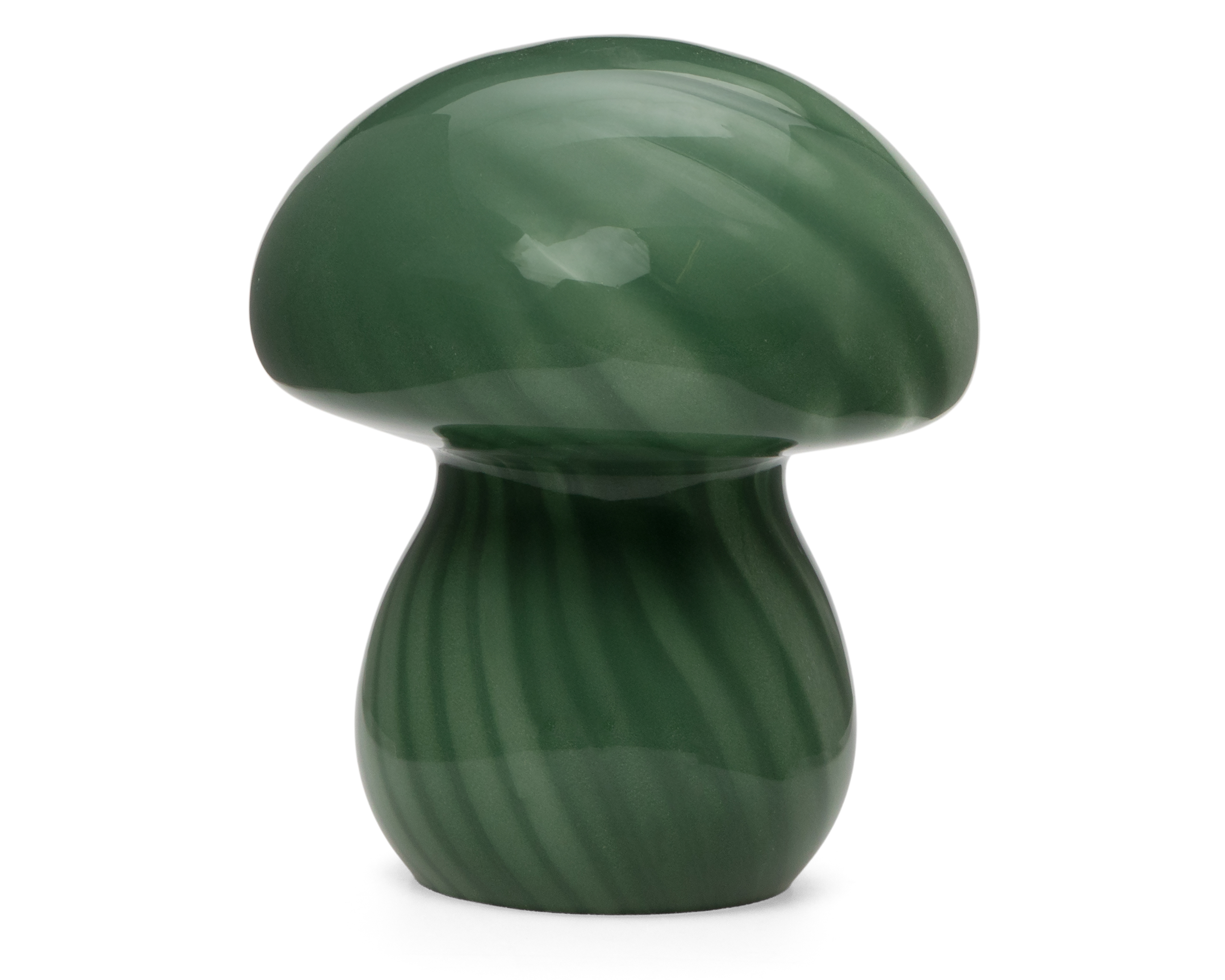 Figura Decorativa de Hongo Aine de Vidrio