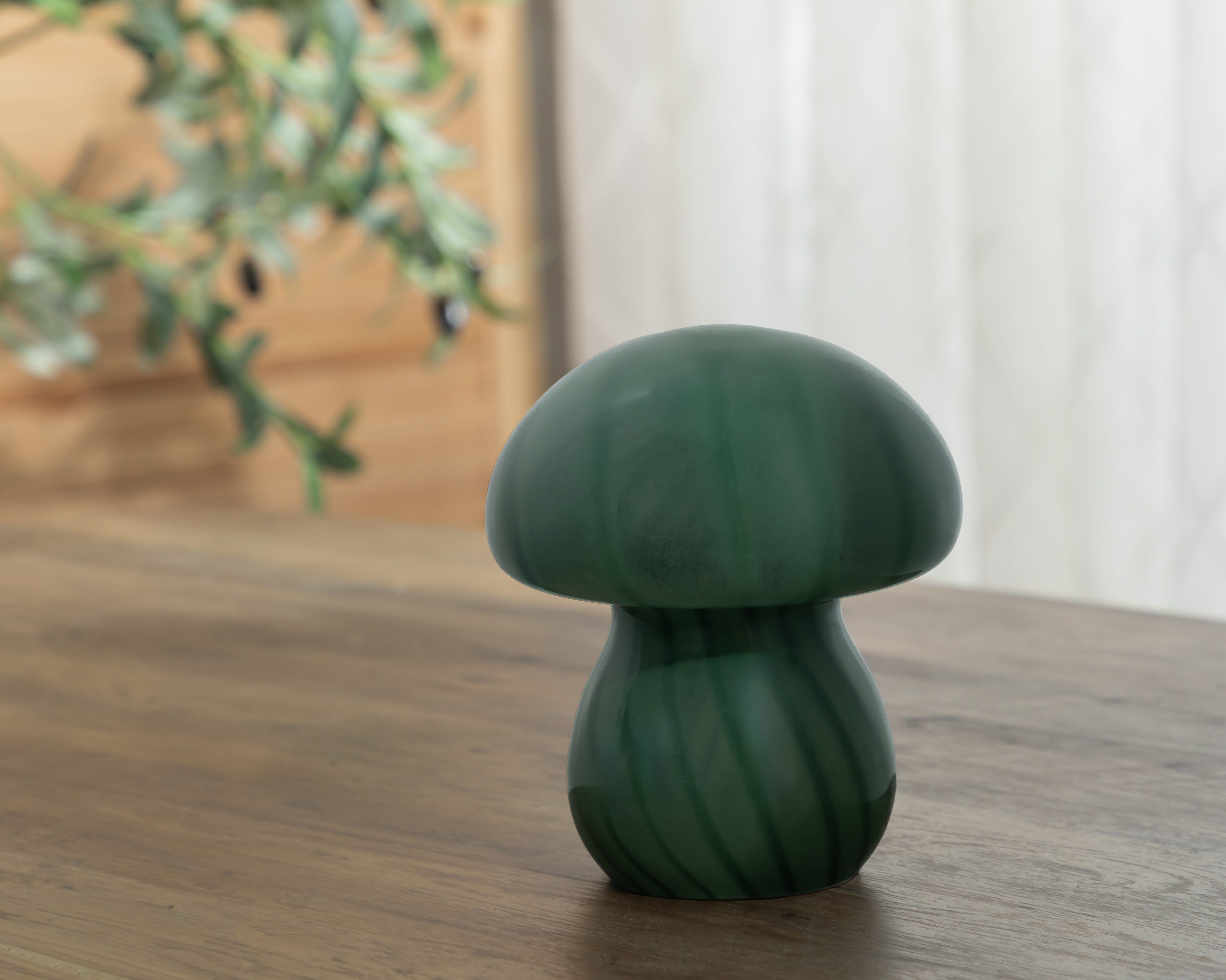 Foto 5 pulgar | Foto 4 | Figura Decorativa de Hongo Aine de Vidrio