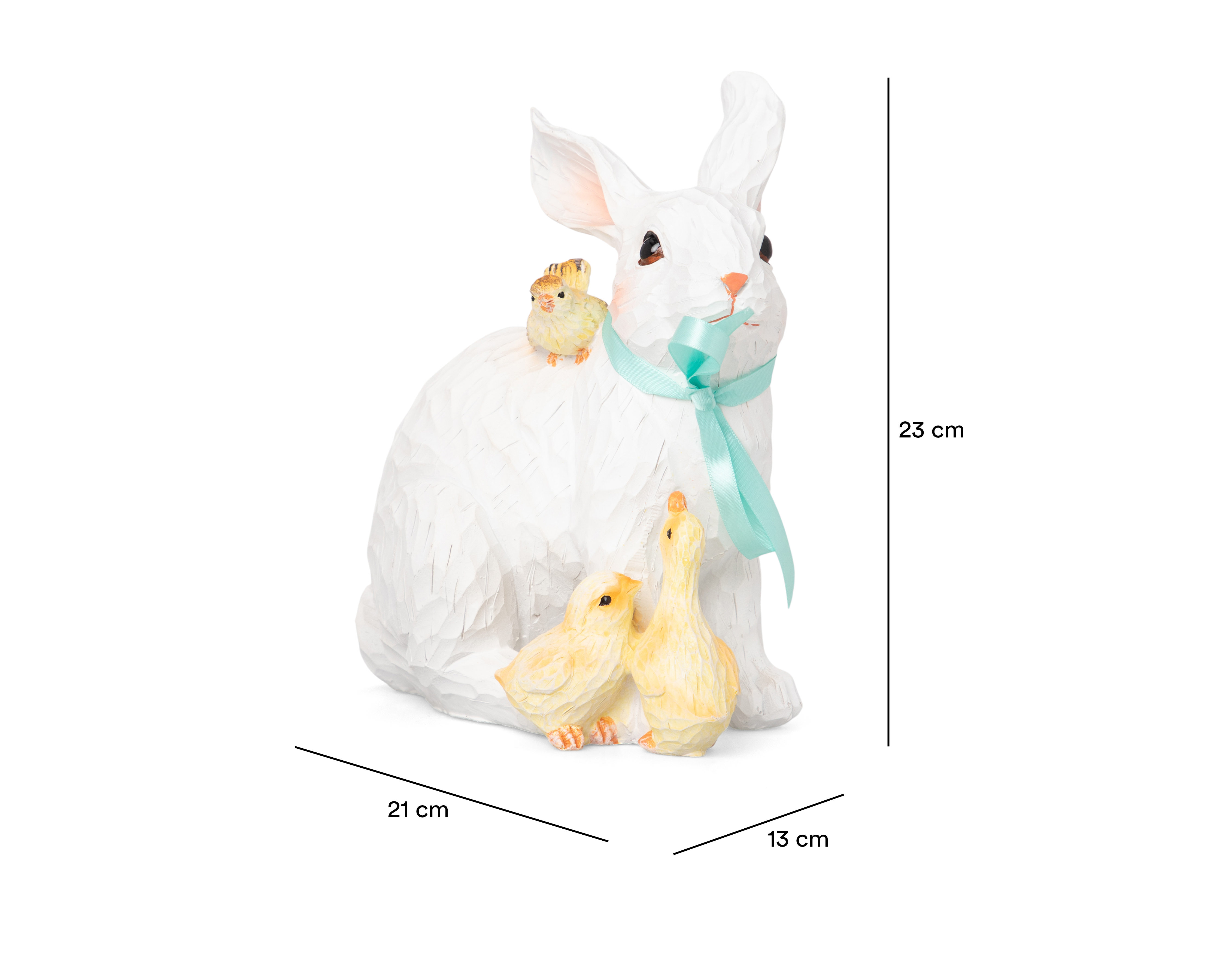 Foto 6 | Foto 6 | Escultura de Conejo Dermod de Poliresina