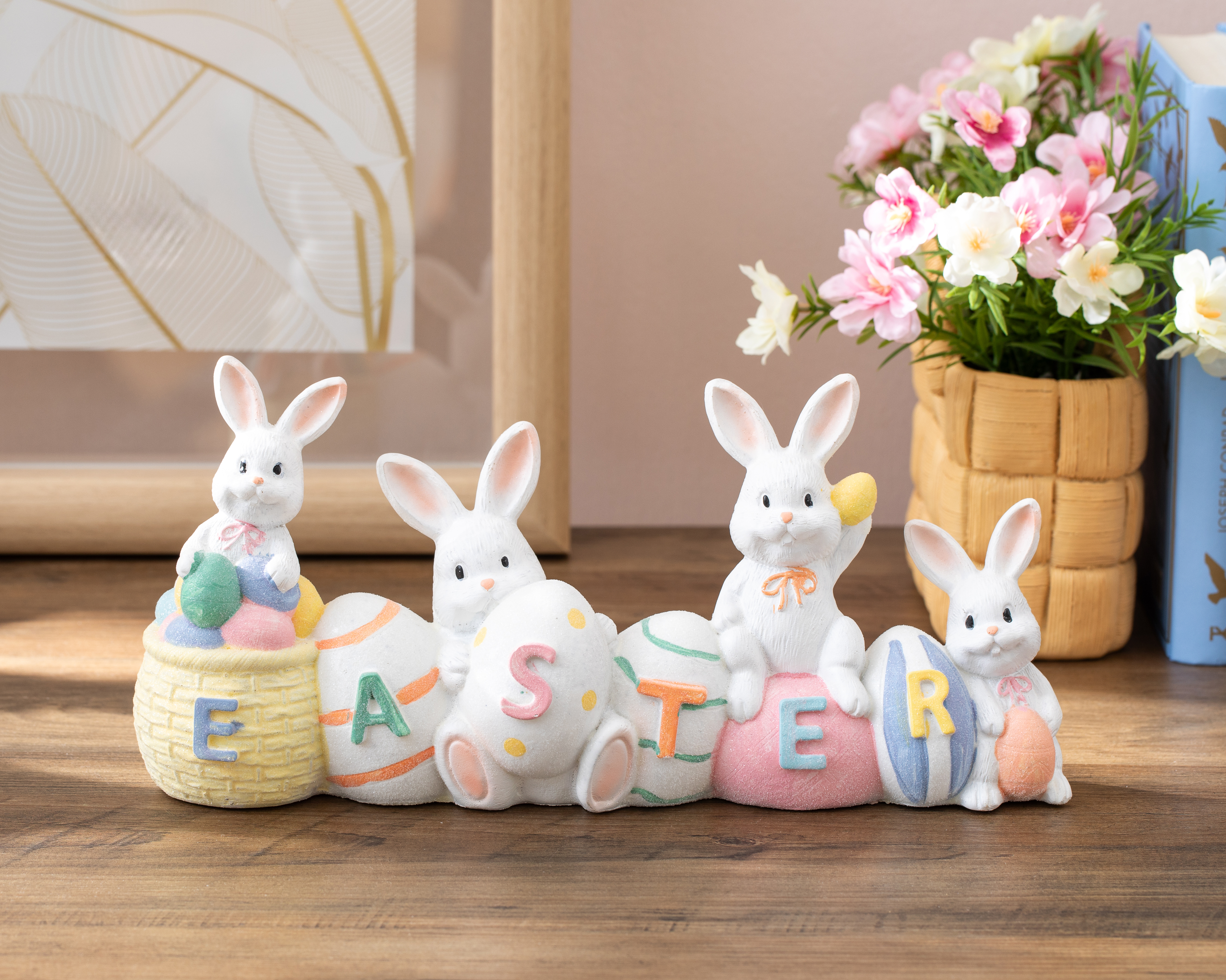 Foto 6 pulgar | Foto 5 | Figura Decorativa de Conejo Dempsey de Poliresina