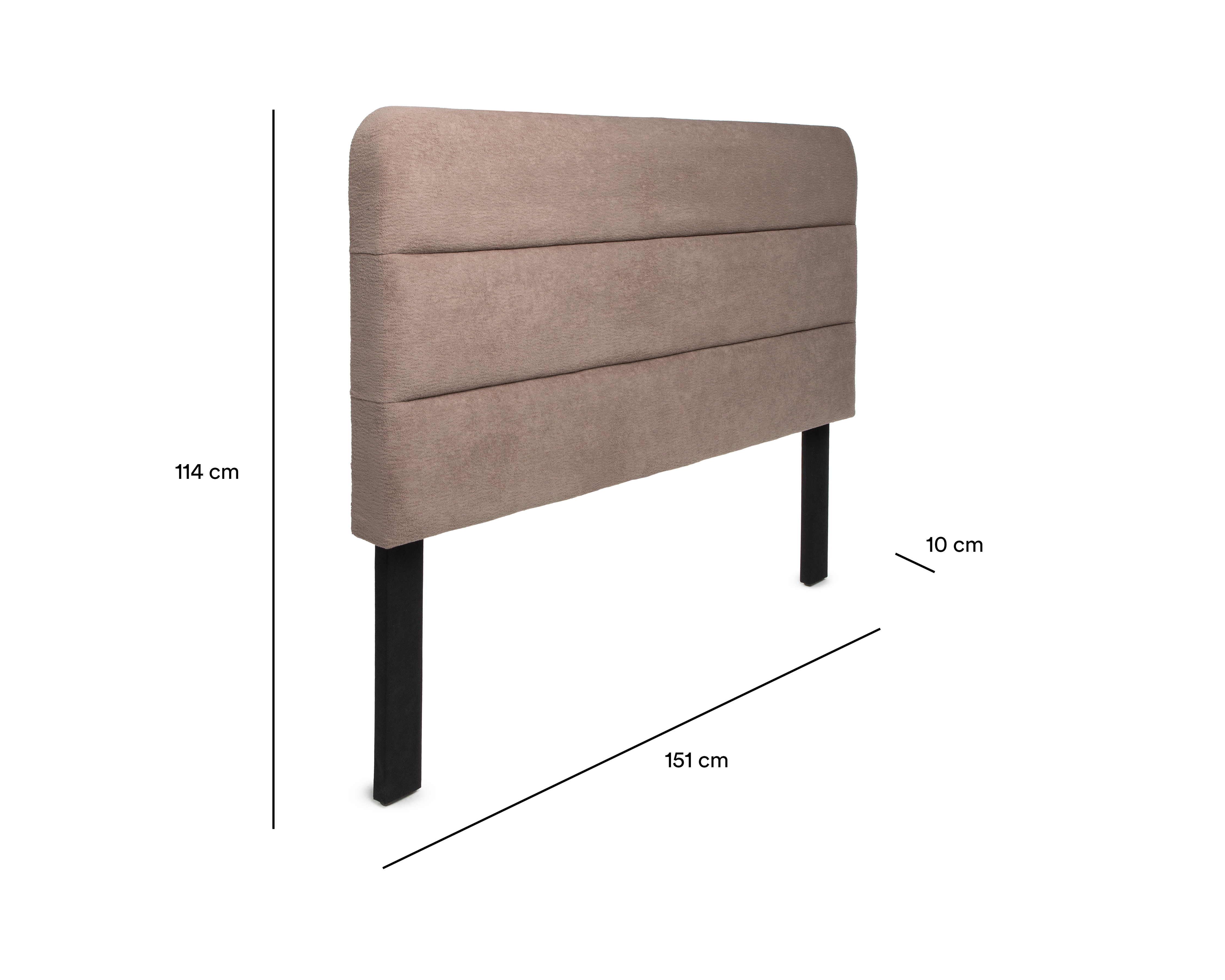 Foto 6 pulgar | Foto 5 | Cabecera Megan Matrimonial Taupe