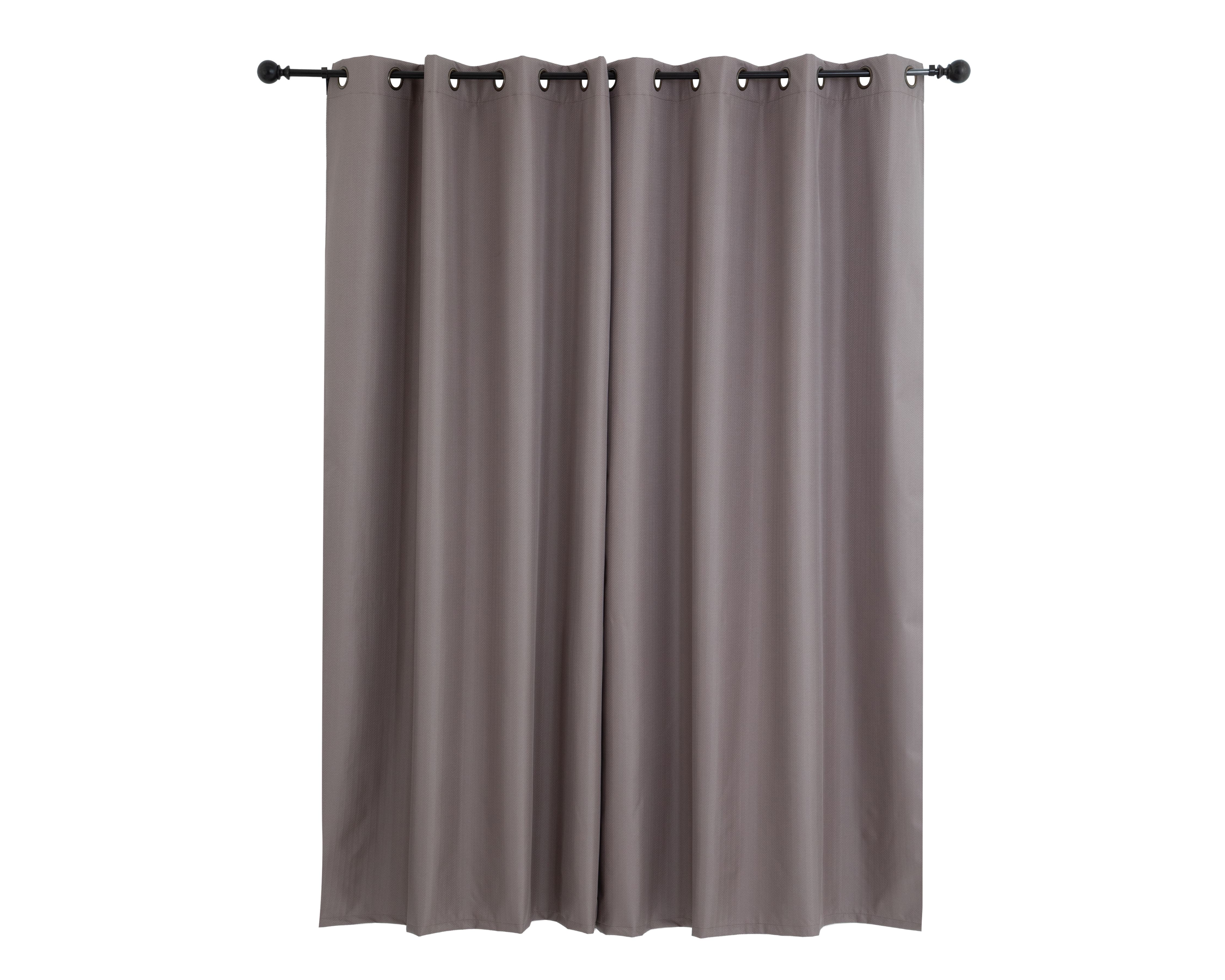 Foto 2 | Foto 2 | Cortina Beau 137 x 225 cm Café