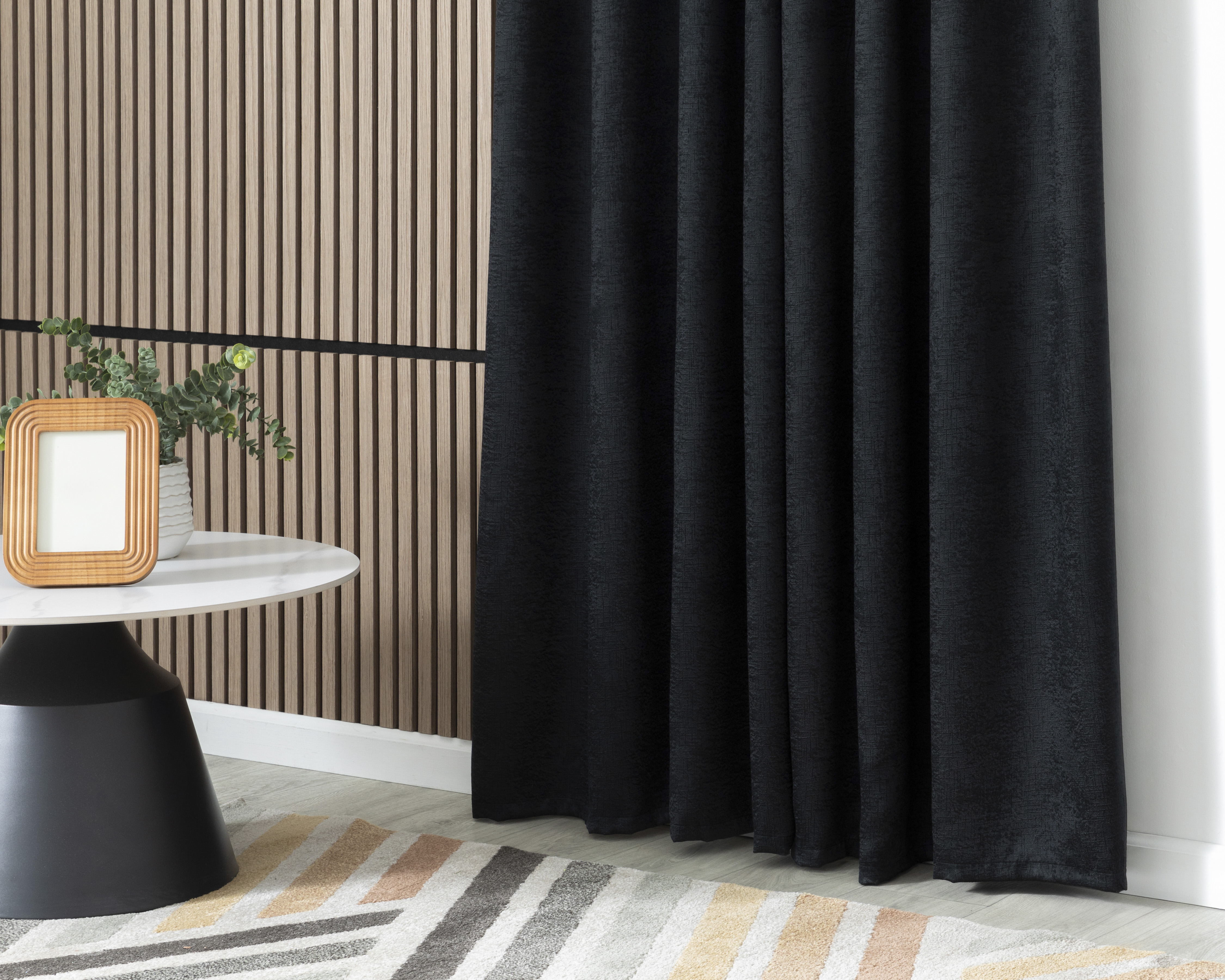 Cortina Blackout Marian 132 x 225 cm Negra