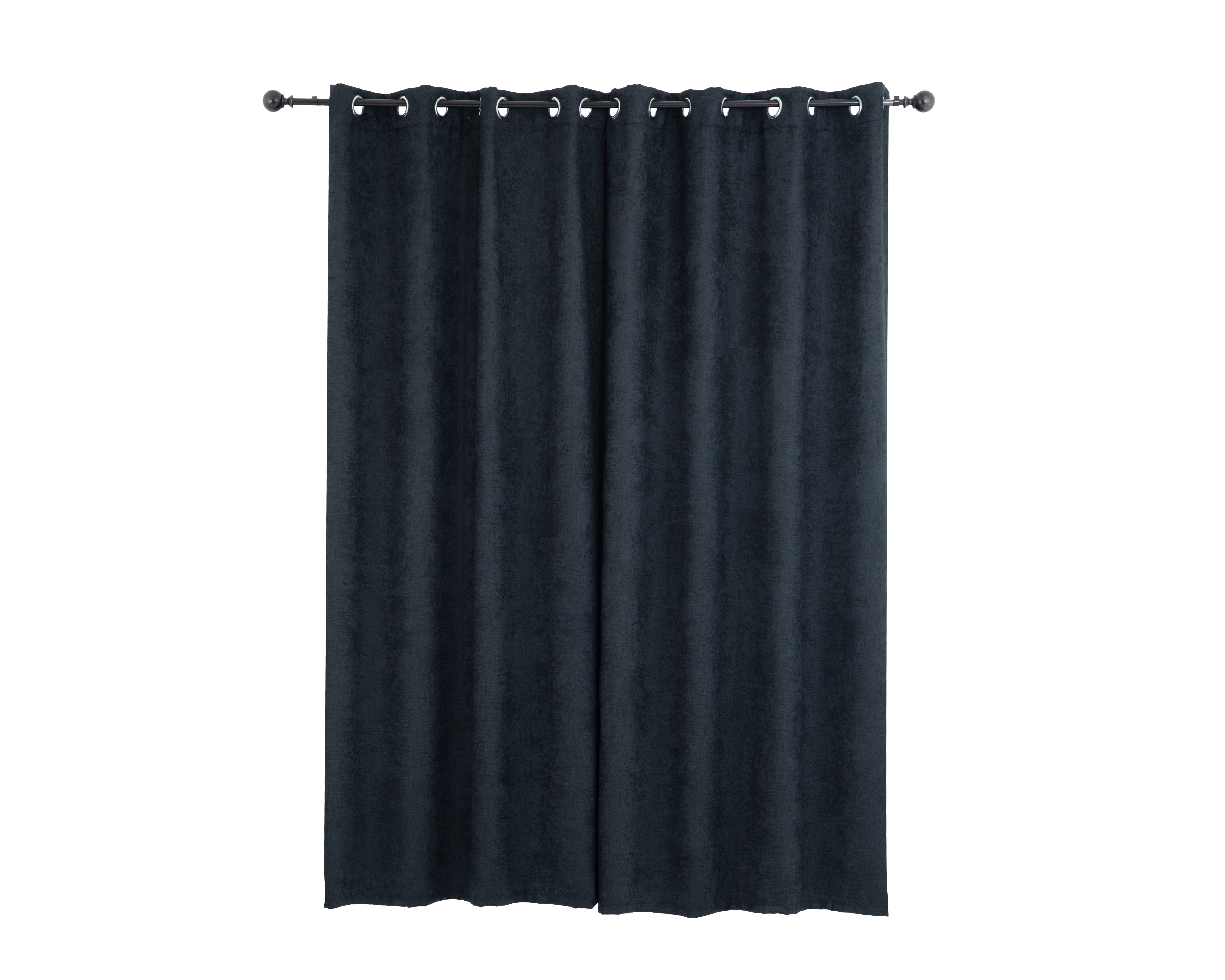 Foto 3 pulgar | Foto 2 | Cortina Blackout Marian 132 x 225 cm Negra