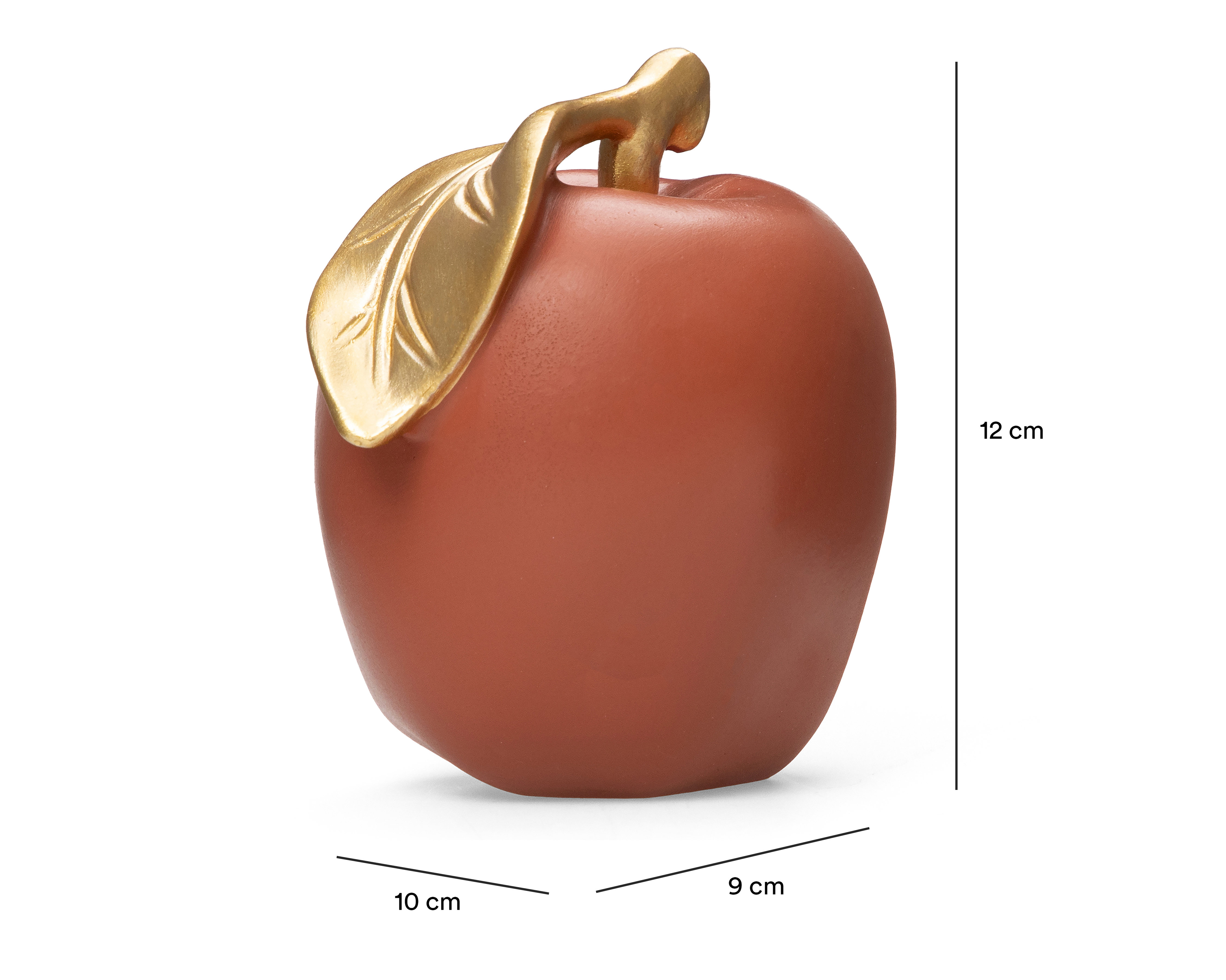 Foto 6 pulgar | Foto 5 | Escultura de Manzana Megan A de Resina