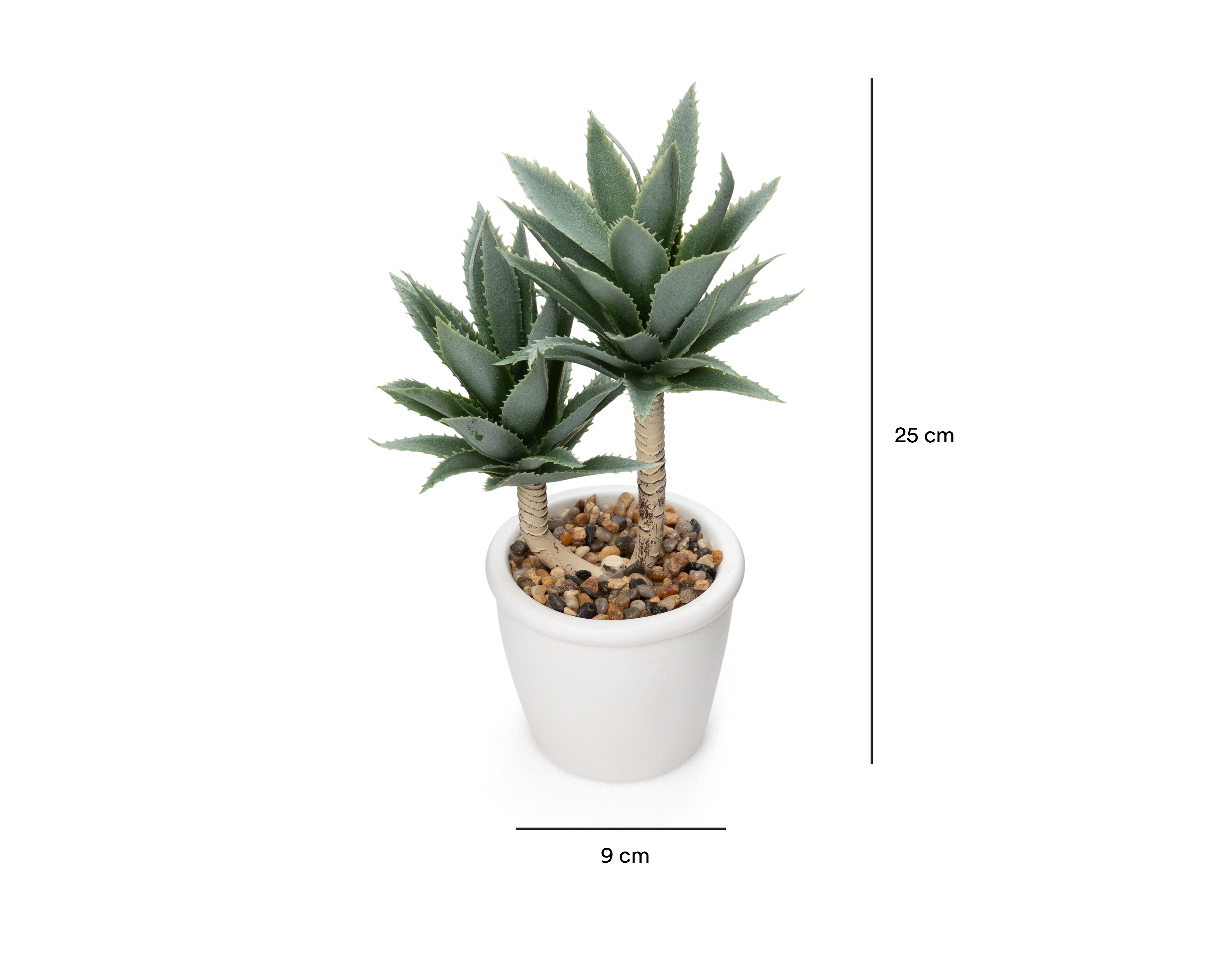 Foto 5 | Foto 5 | Agave Artificial con Maceta Starhaus 25 cm