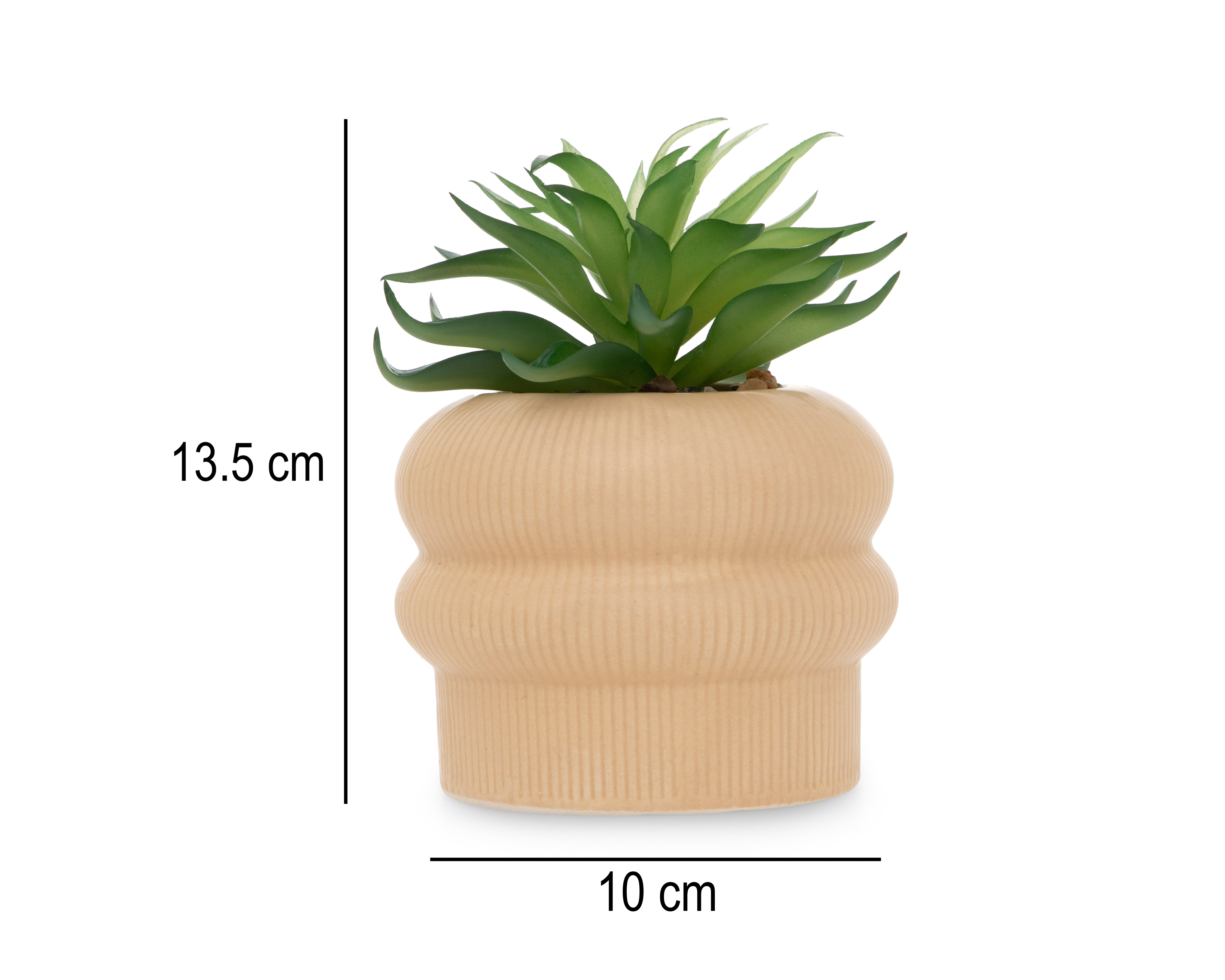 Foto 6 pulgar | Foto 5 | Planta Artificial con Maceta Starhaus 13.5 cm