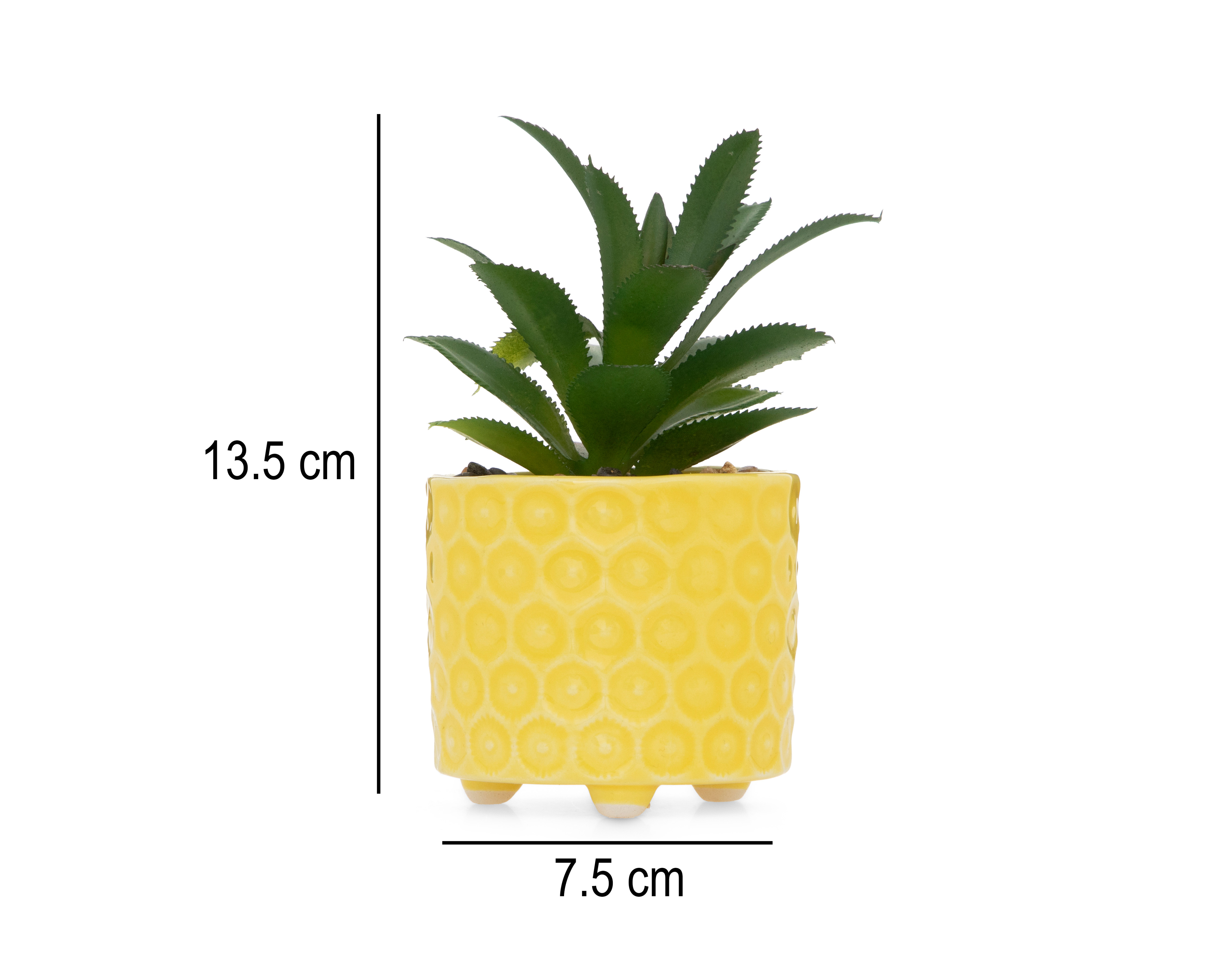 Foto 6 pulgar | Foto 5 | Planta Artificial con Maceta Starhaus 13.5 cm