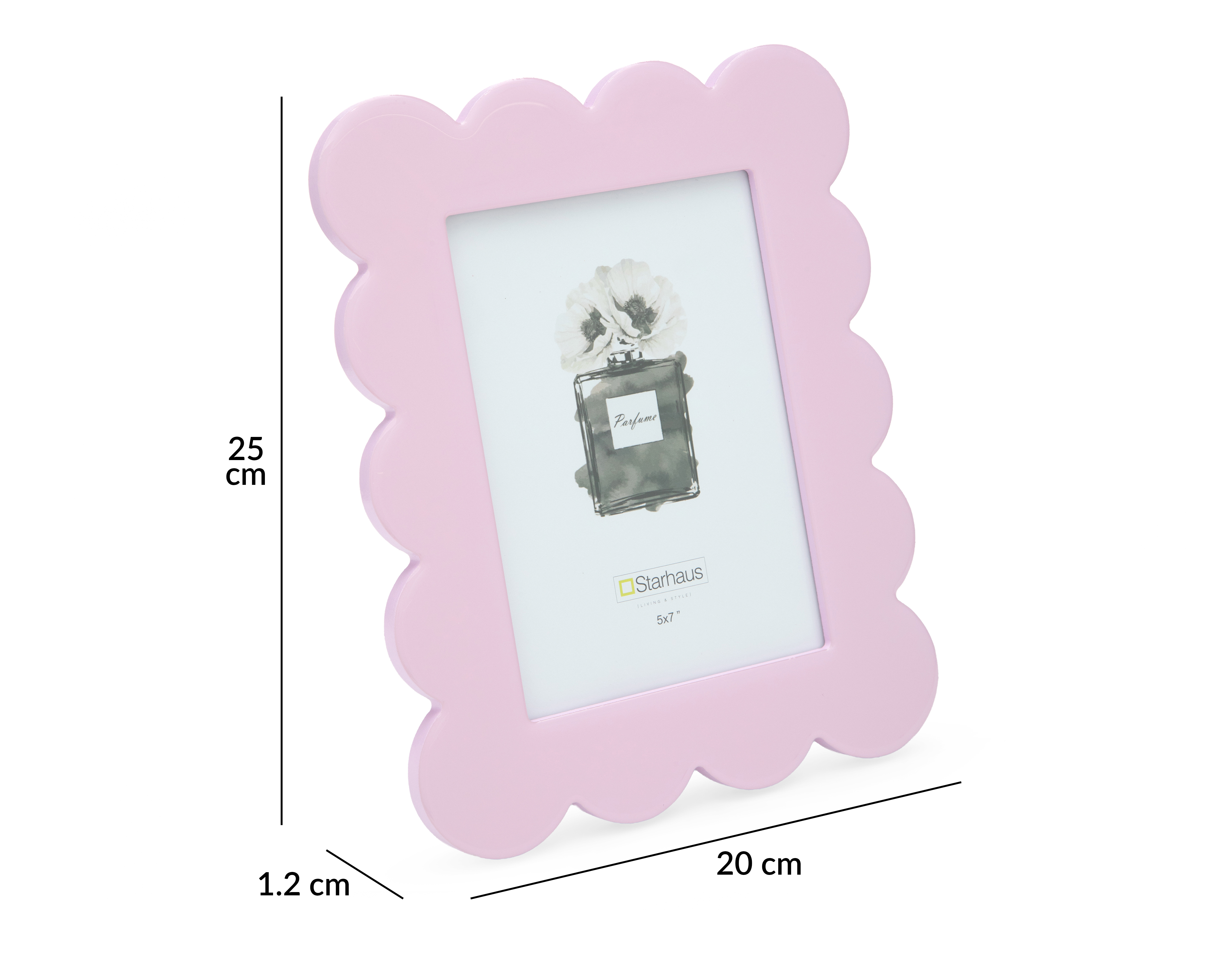 Foto 6 pulgar | Foto 5 | Portarretrato de Madera Starhaus 5 x 7 Pulgadas