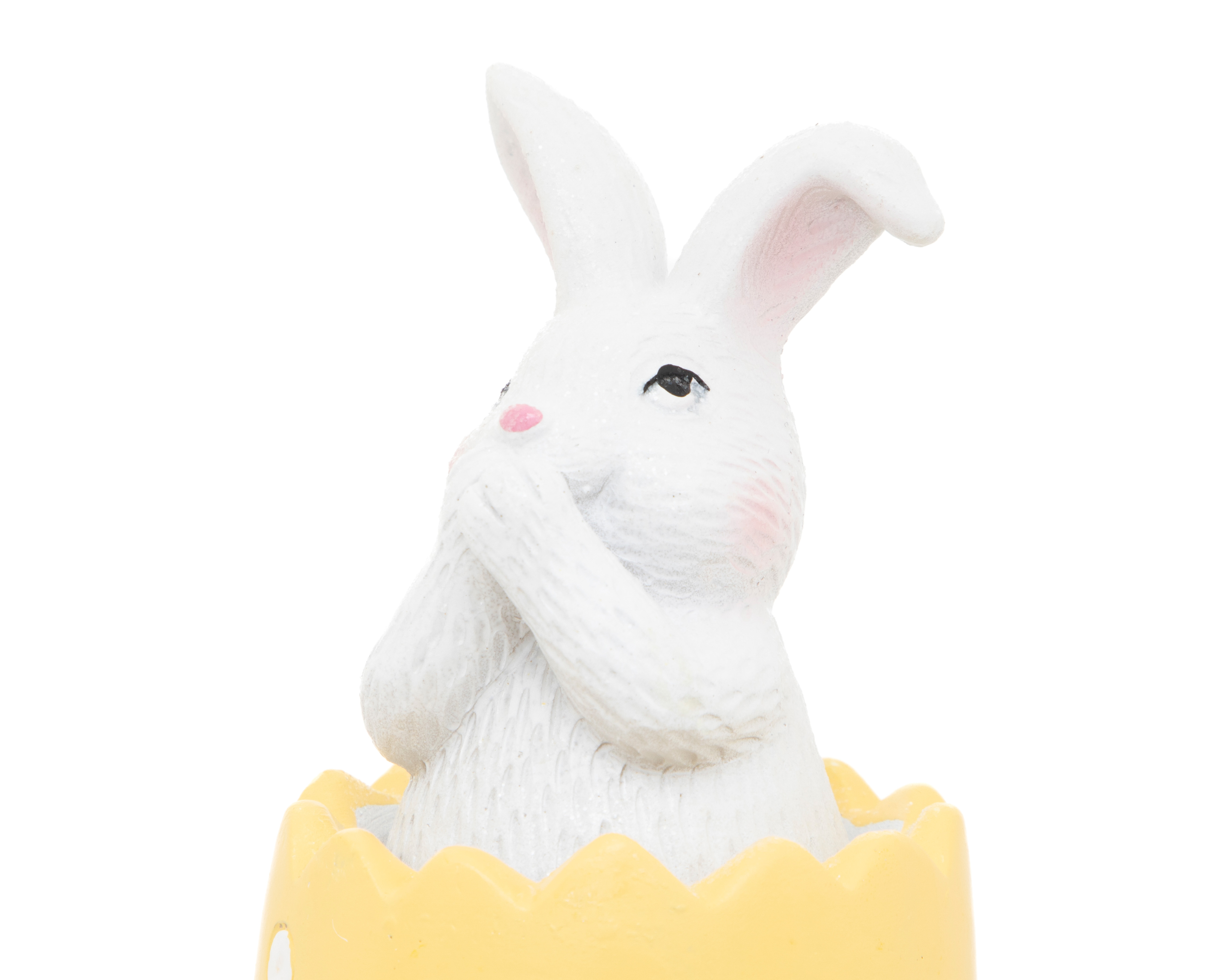 Foto 5 pulgar | Foto 4 | Figura Decorativa Conejo de Pascua Arsen - Yellow de Resina