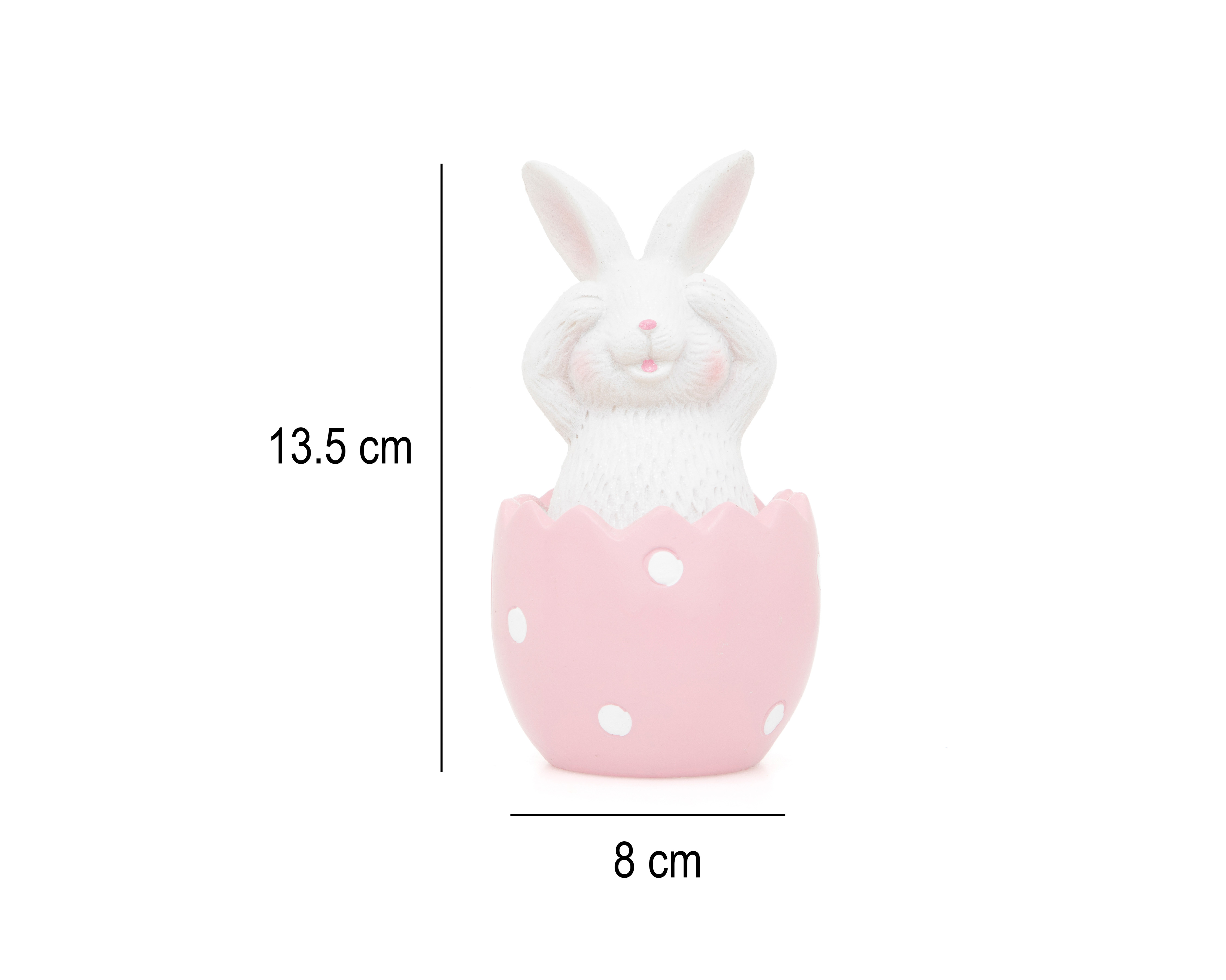 Foto 7 pulgar | Foto 6 | Figura Decorativa de Conejo de Pascua Arpiar-Pink de Resina