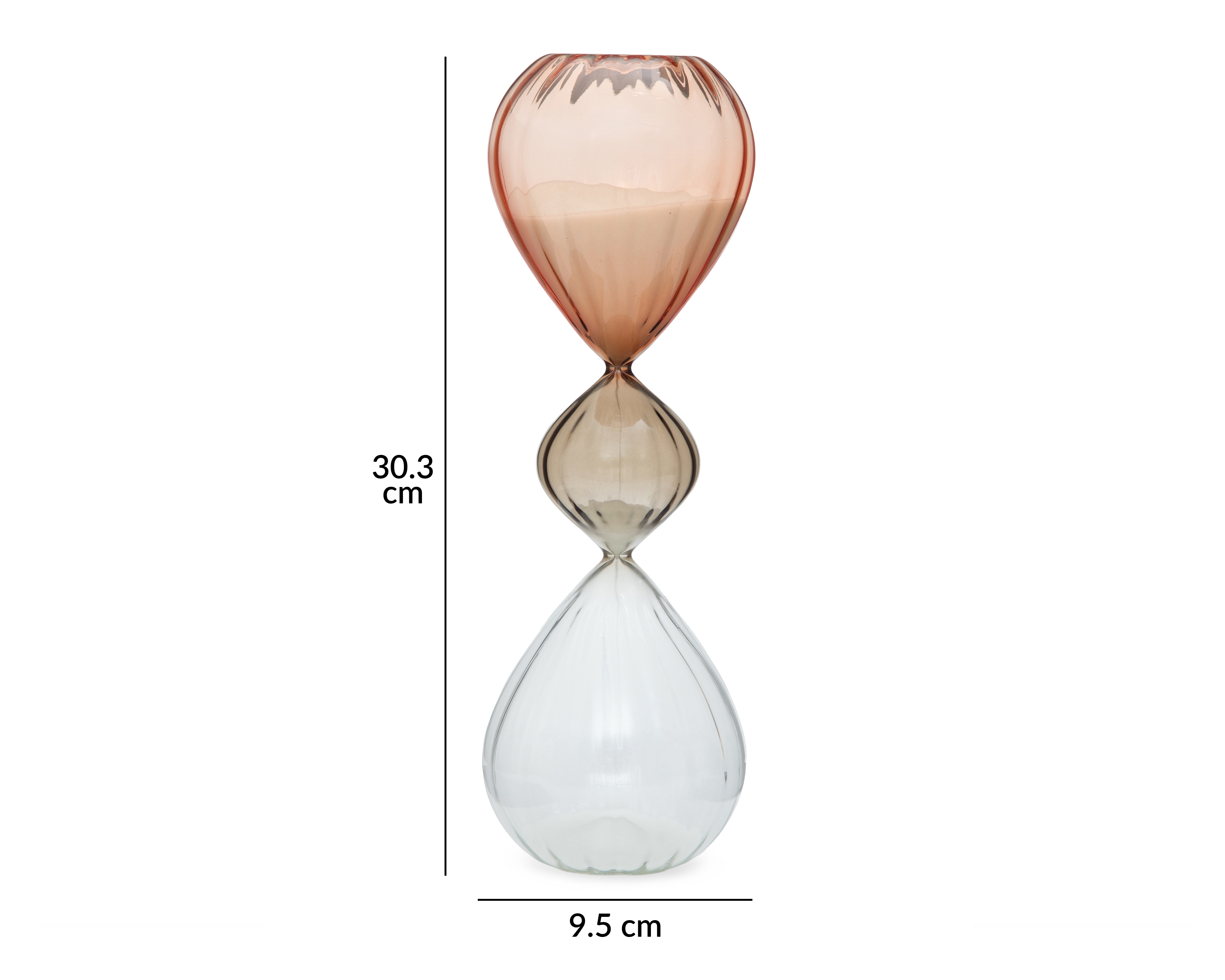 Foto 5 | Foto 5 | Escultura de Reloj de Arena Dareh de Vidrio