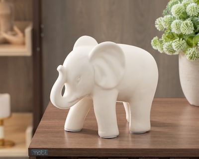 Foto 5 | Foto 5 | Escultura de Elefante Avak de Cerámica