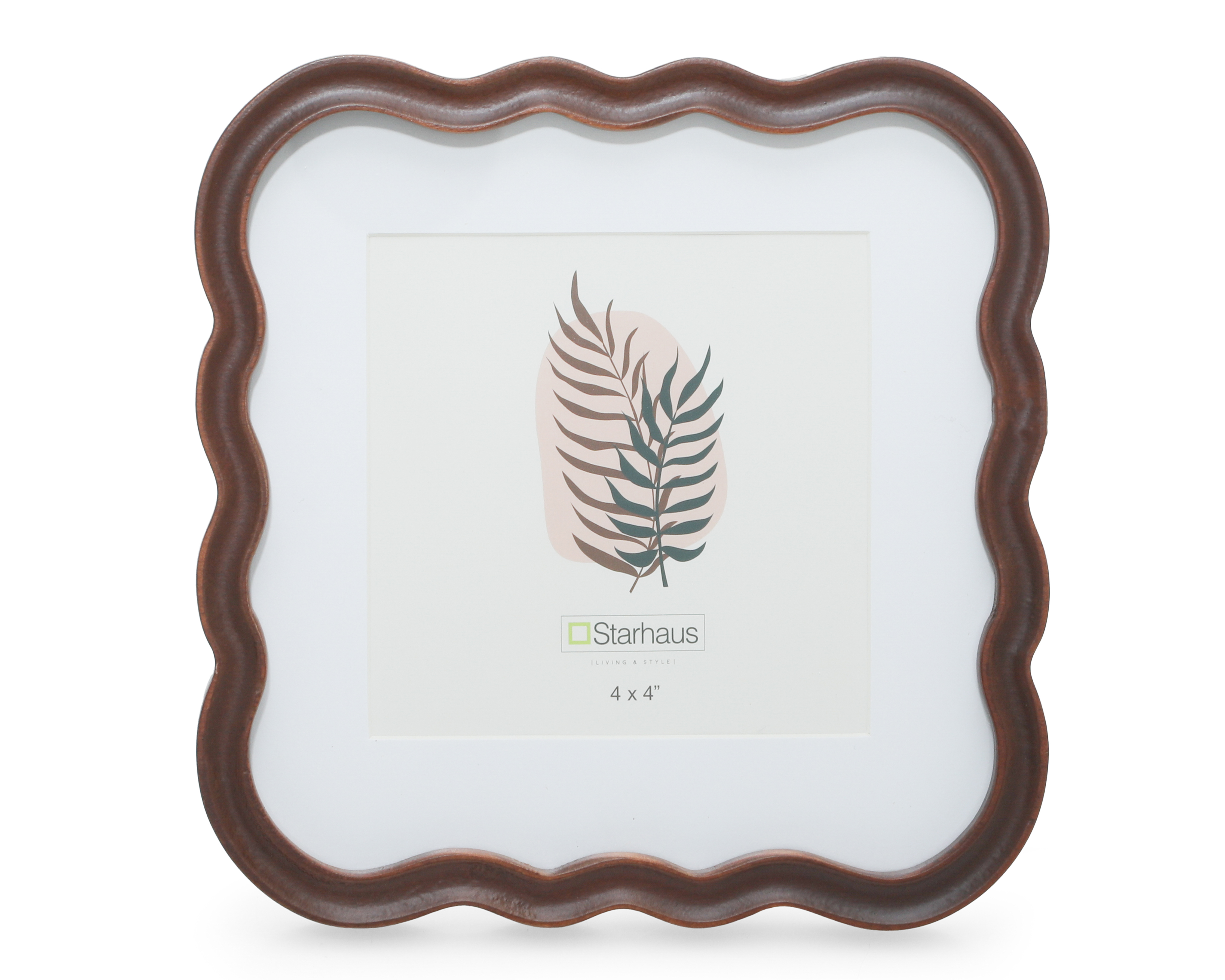 Foto 2 pulgar | Foto 1 | Portarretrato de Madera Starhaus 4 x 4 Pulgadas