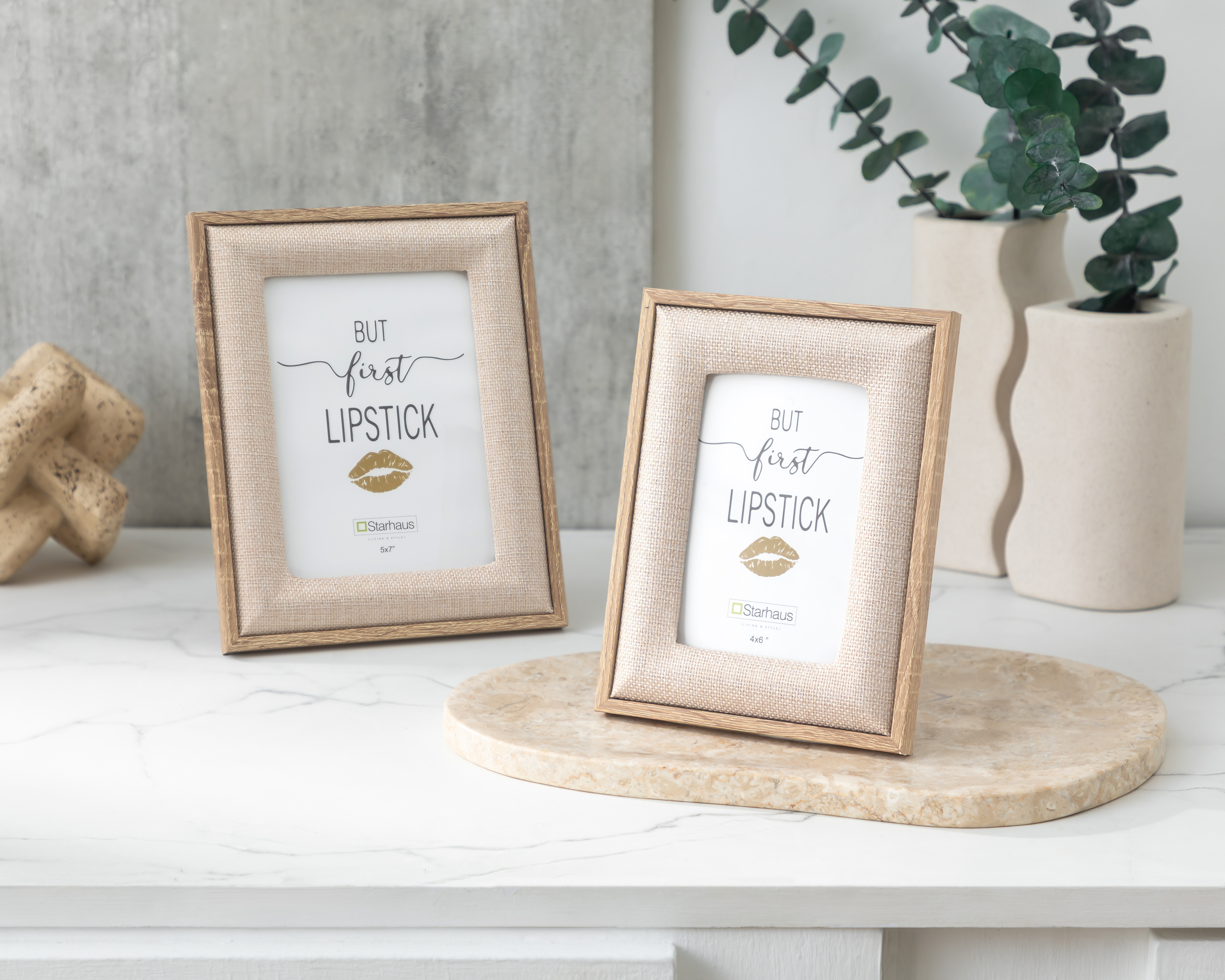 Foto 5 pulgar | Foto 4 | Portarretrato de Madera Starhaus 4 x 6 Pulgadas