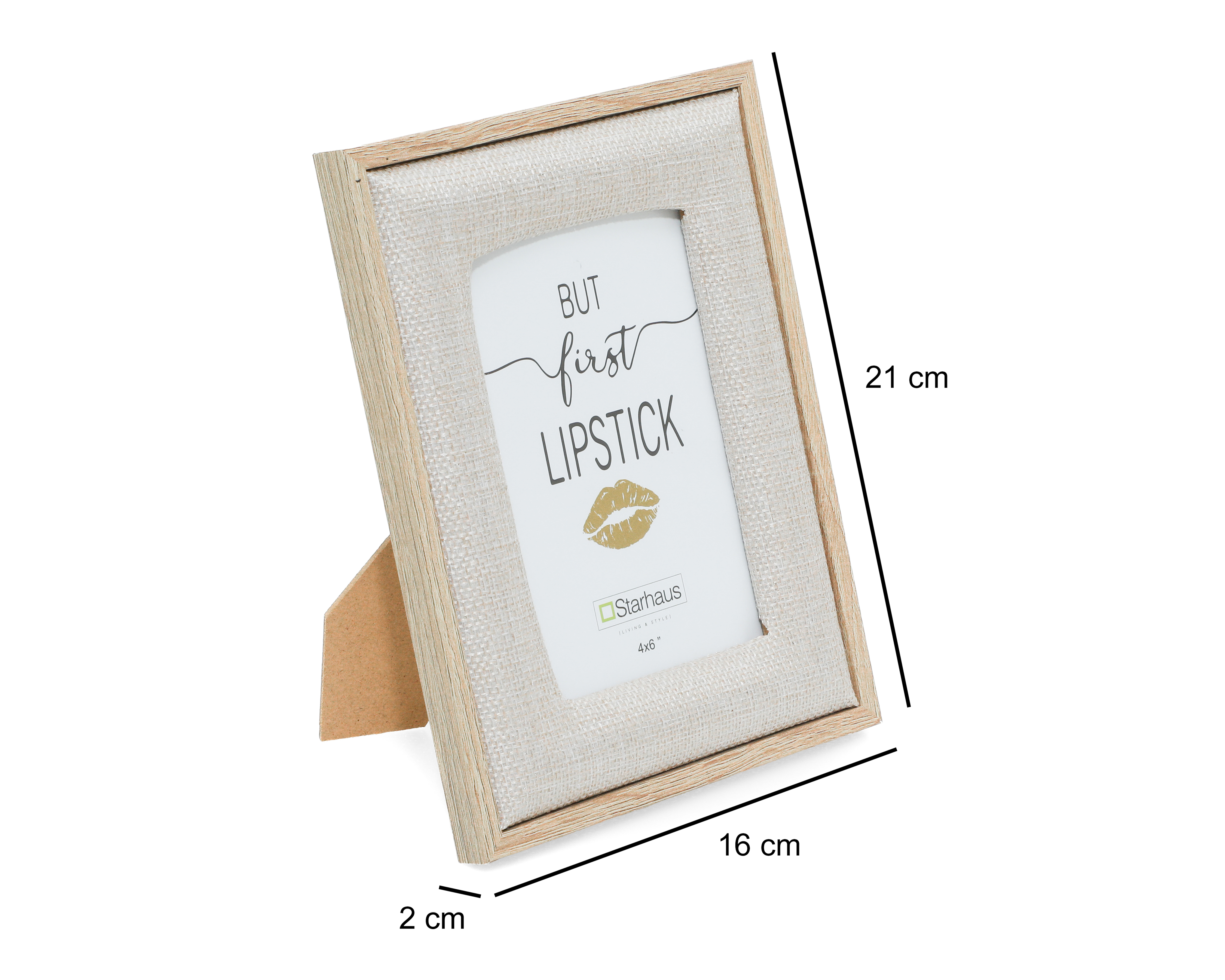 Foto 5 | Foto 5 | Portarretrato de Madera Starhaus 4 x 6 Pulgadas