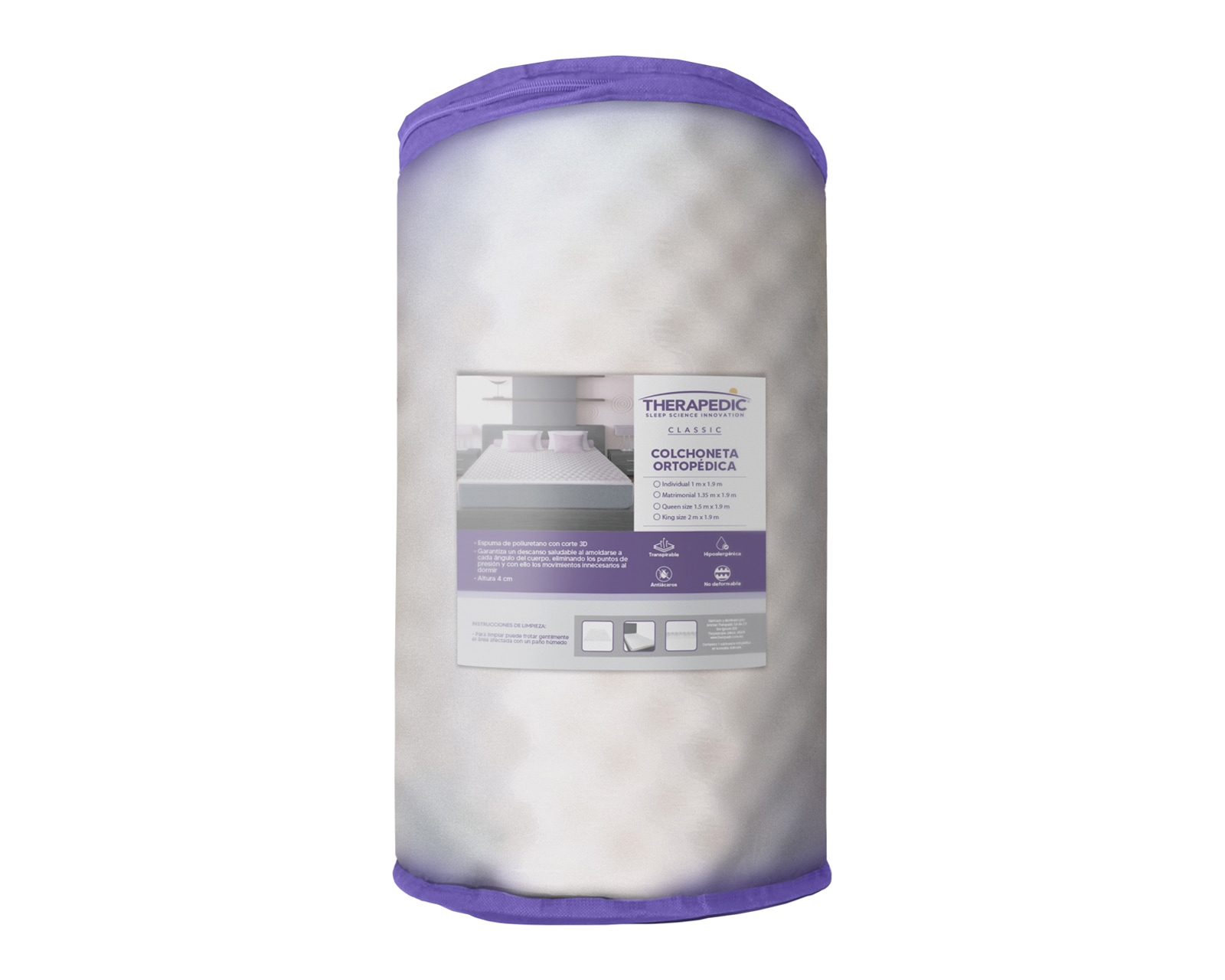 Colchoneta Matrimonial Therapedic